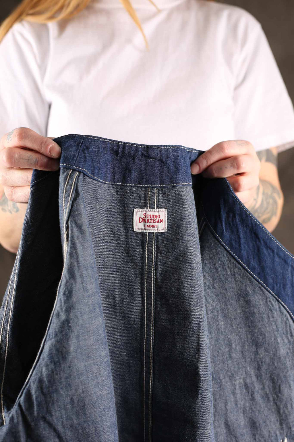 Studio D`Artisan Ladies SDL-4006 60s Engineer Work Jacket Denim