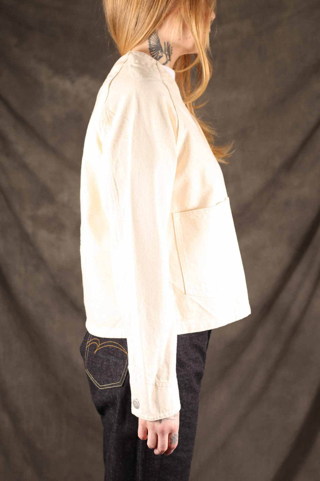 Studio D`Artisan Ladies SDL-4005 60s Engineer Work Jacket Off-White