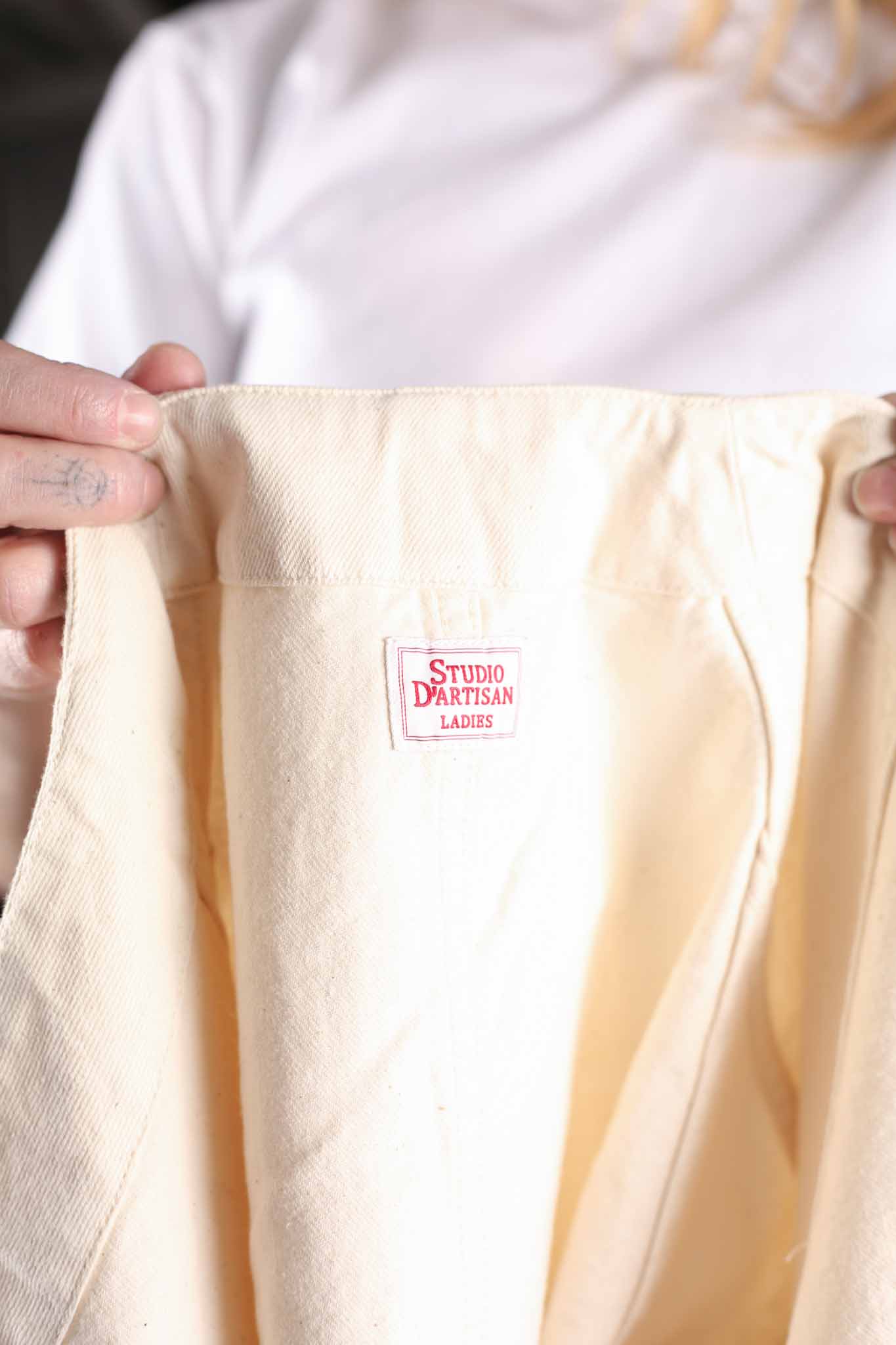 Studio D`Artisan Ladies SDL-4005 60s Engineer Work Jacket Off-White