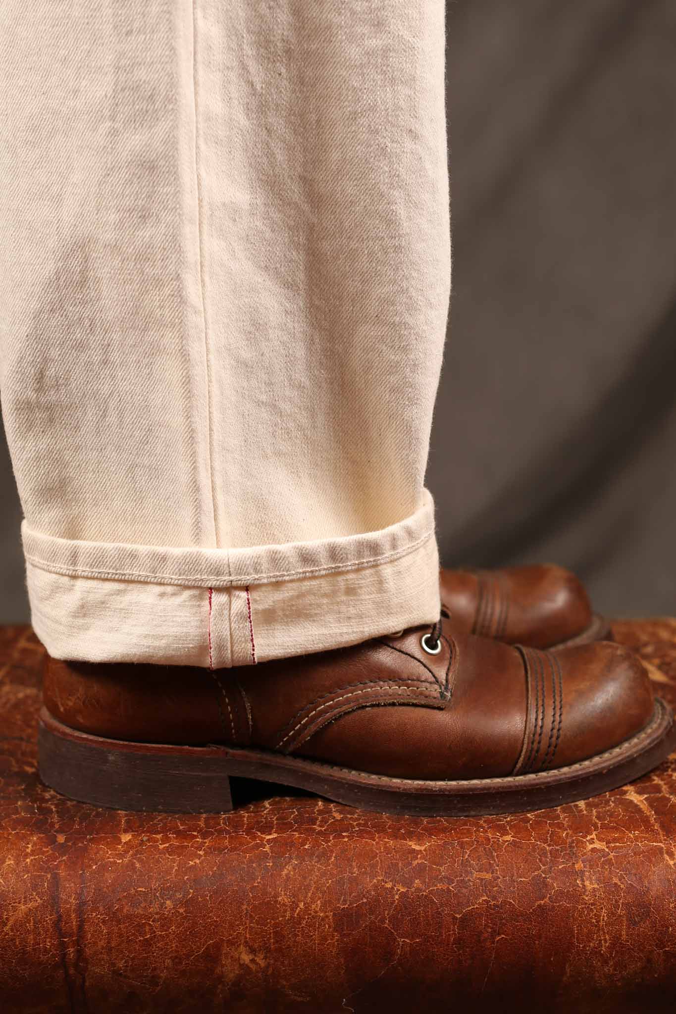 Edwin Made in Japan - Womens  Straight Janis Pant - Natural Rinsed