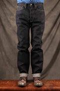 IRON HEART - IH-1955S-142 - 14oz Selvedge Denim "1955" Vintage Tapered Cut Jeans - Indigo