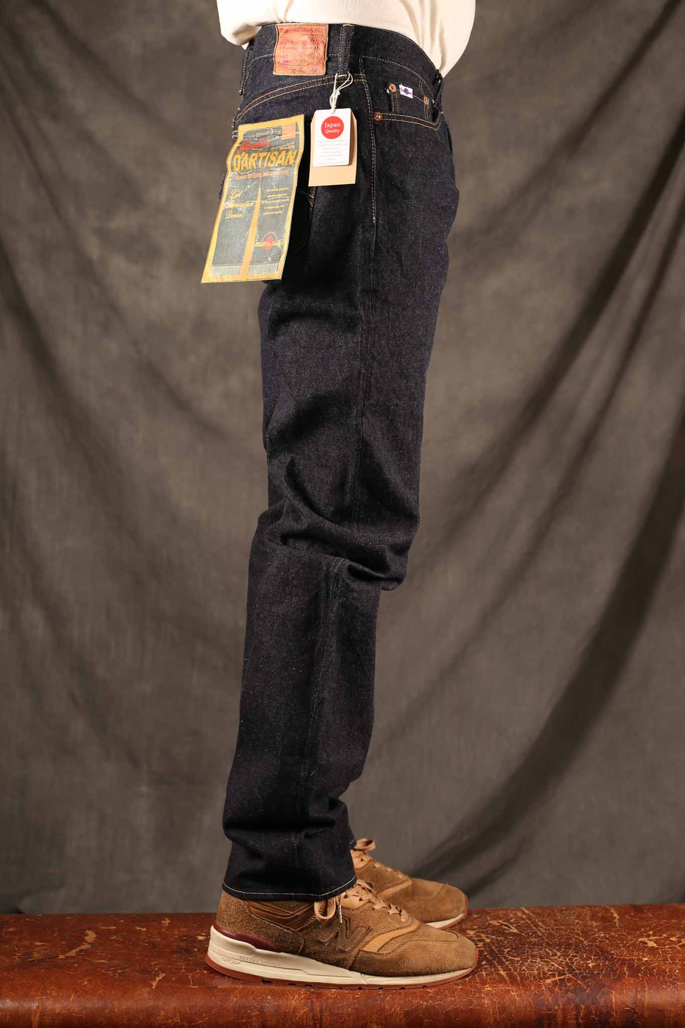 Studio D'Artisan SD100  Tapered 15oz Indigo Denim Jeans (Rinsed)