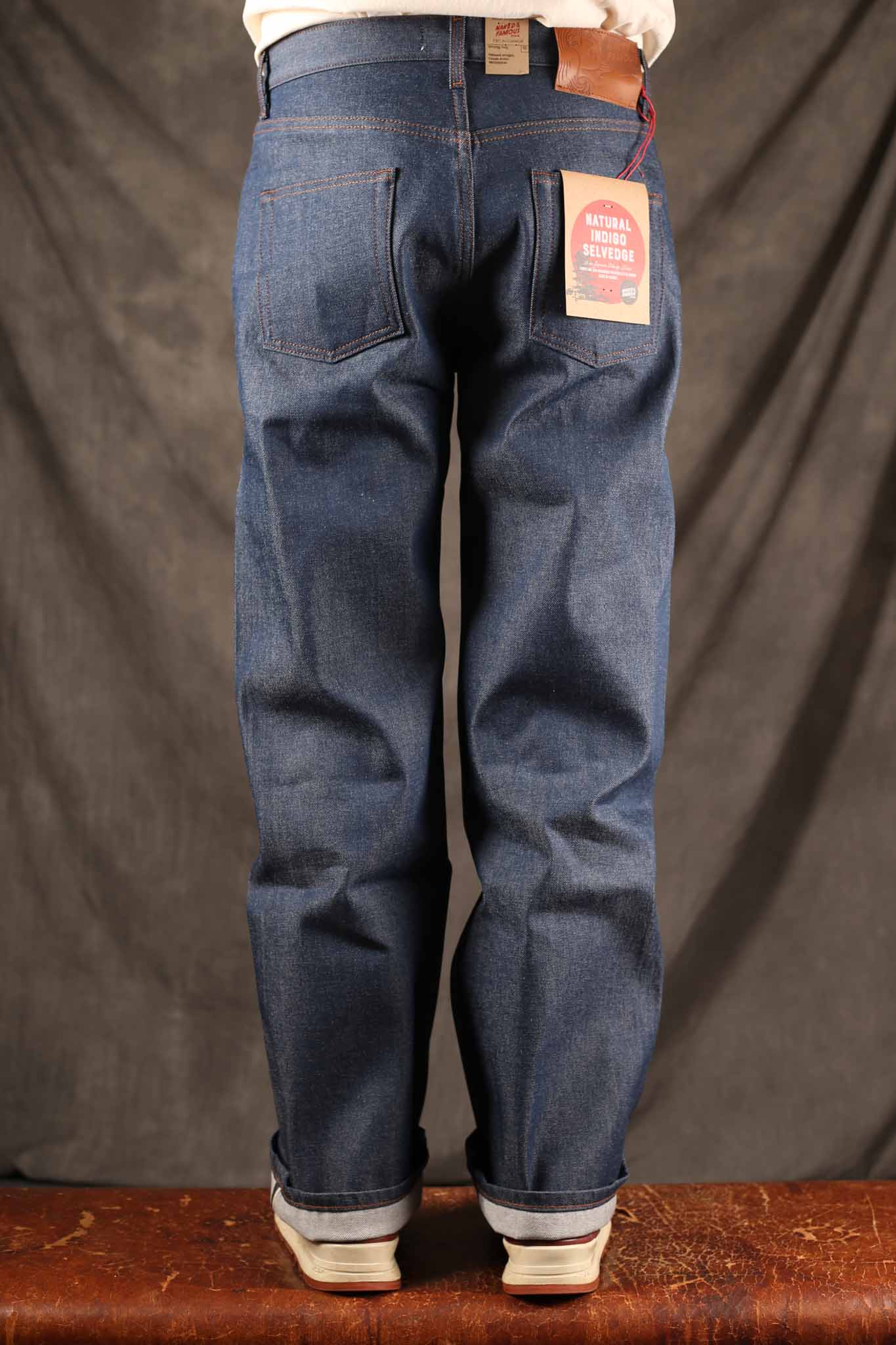 Naked and Famous Strong Guy - 12,5 Natural Indigo Selvedge