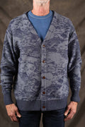 Studio D'Artisan 8184 Pig Camouflage Knit Cardigan