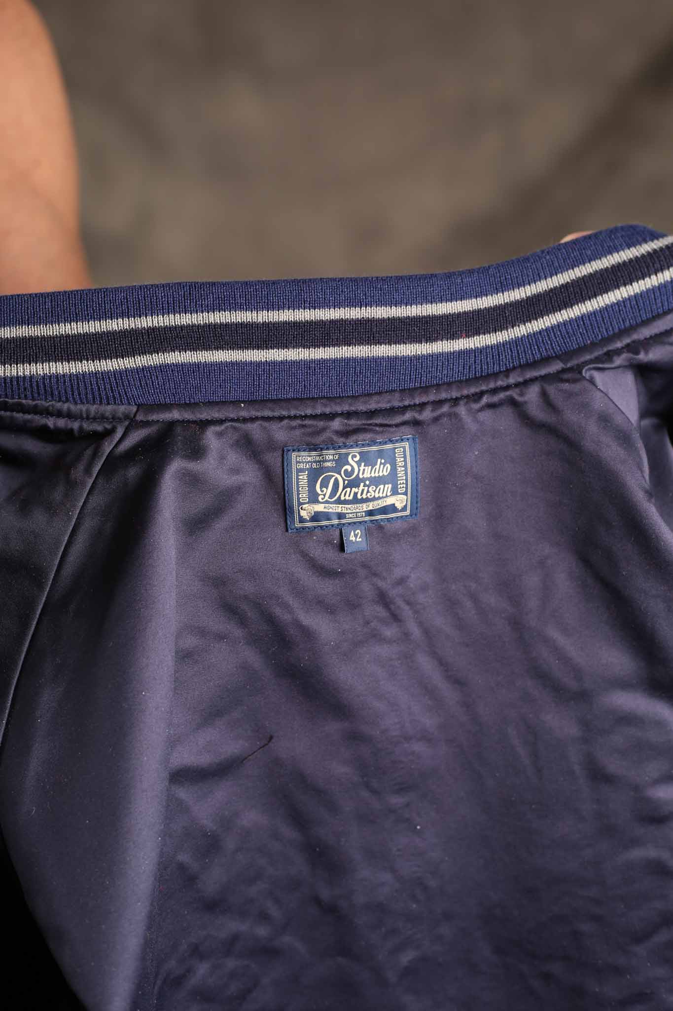 Studio D'Artisan 4622 Indigo Dyed Sukajan Jacket