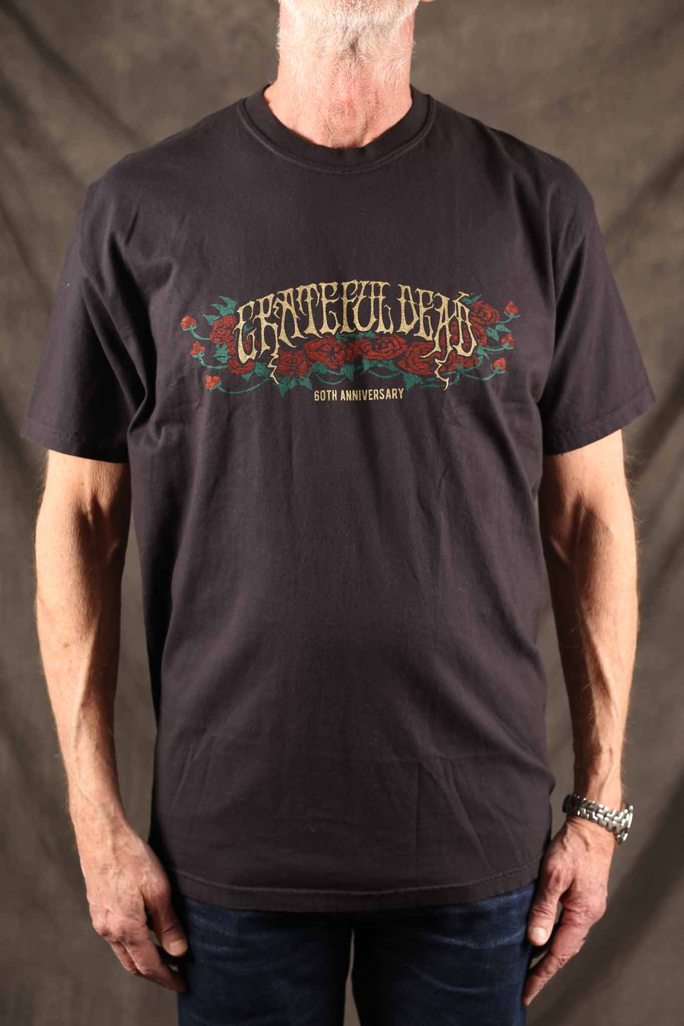 Ampal X Grateful Dead ROSES T - Black