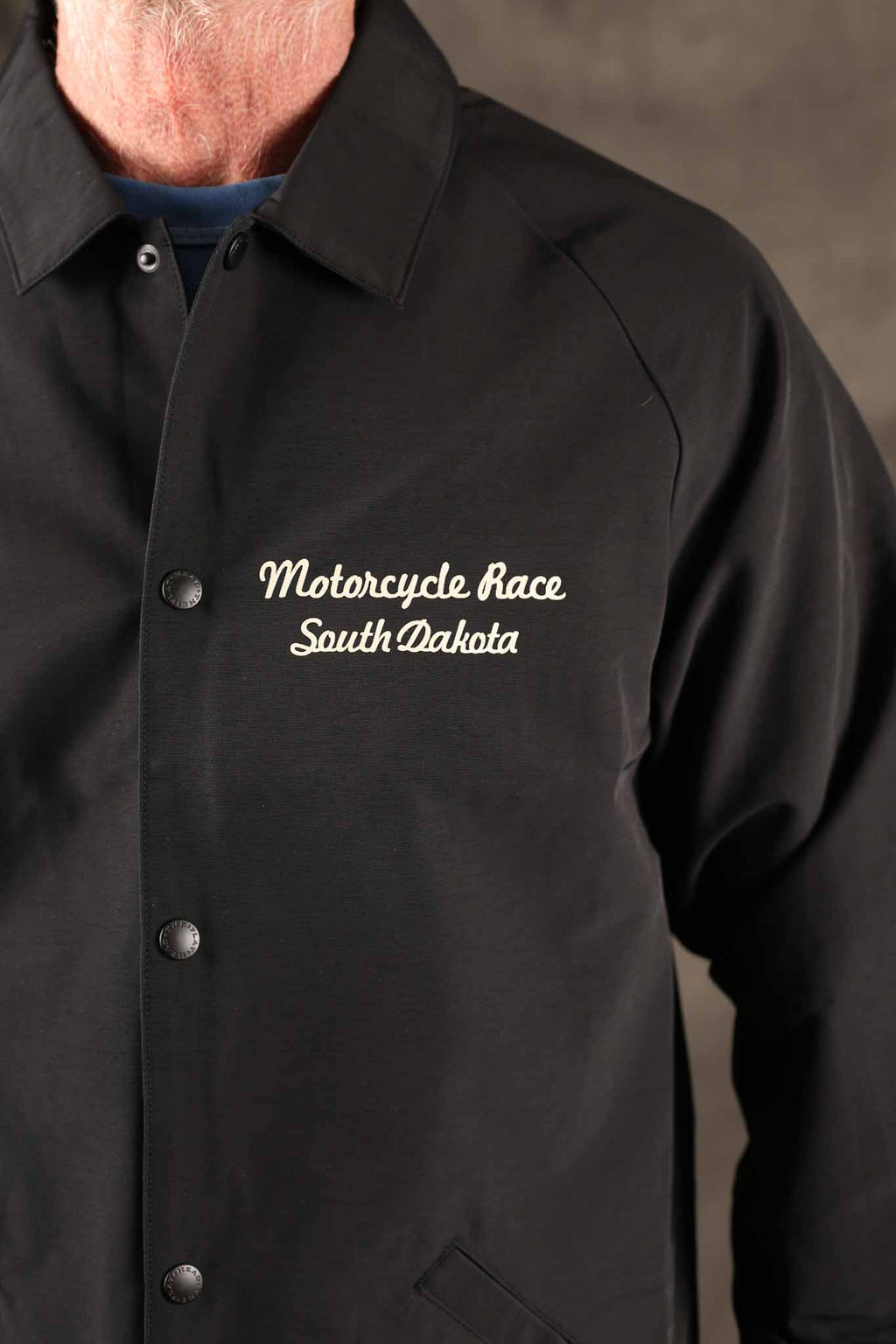 THE FLAT HEAD -FN-OJ-NC006 - 64CLOTH COACH JACKET - MOTORCYCLE RACE