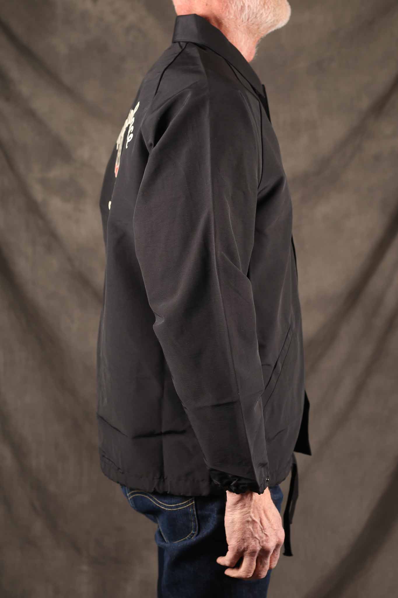 THE FLAT HEAD -FN-OJ-NC006 - 64CLOTH COACH JACKET - MOTORCYCLE RACE