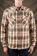THE FLAT HEAD - FN-SNW-014L - Selvedge Check Flannel Western
