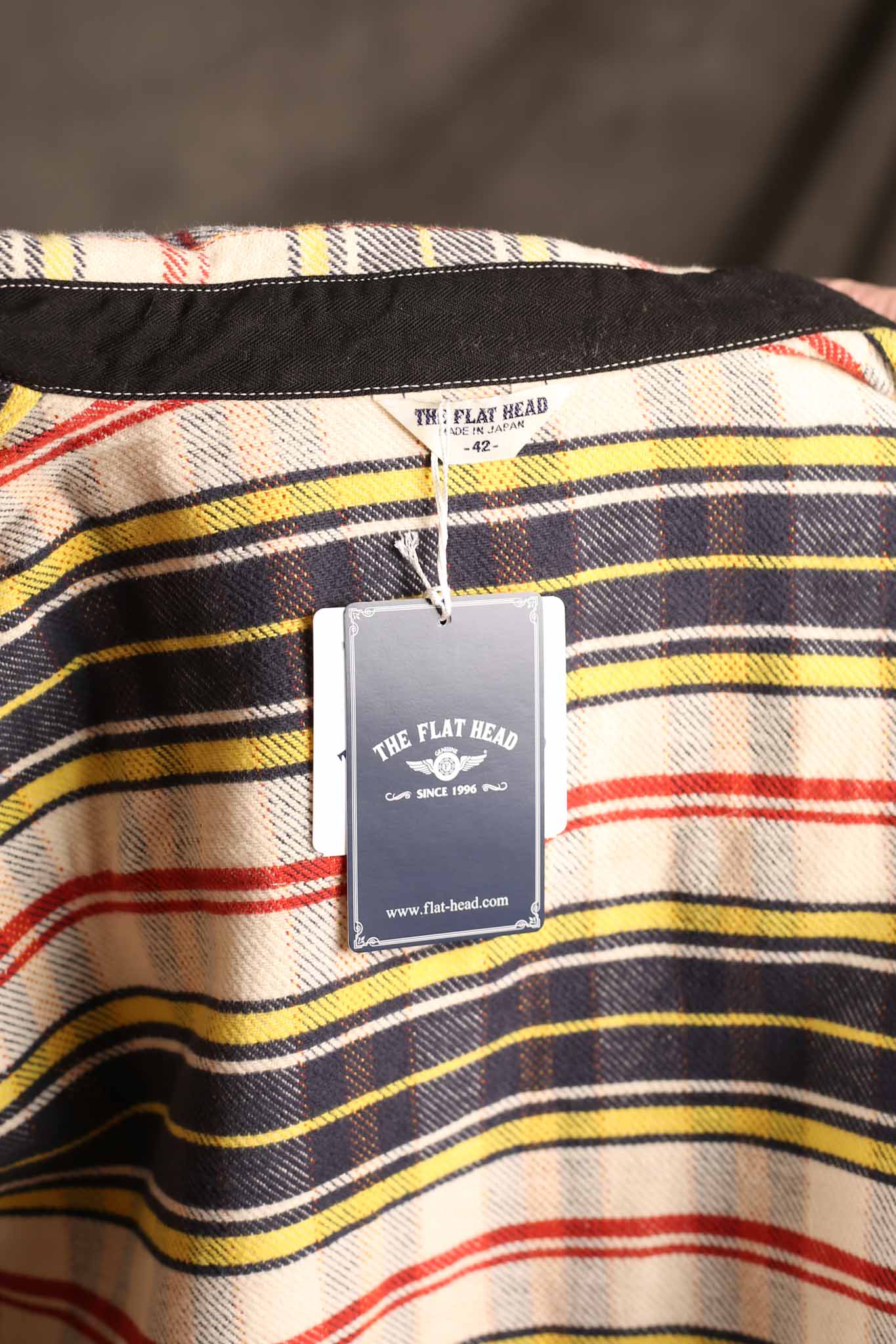 THE FLAT HEAD - FN-SNW-014L - Selvedge Check Flannel Western