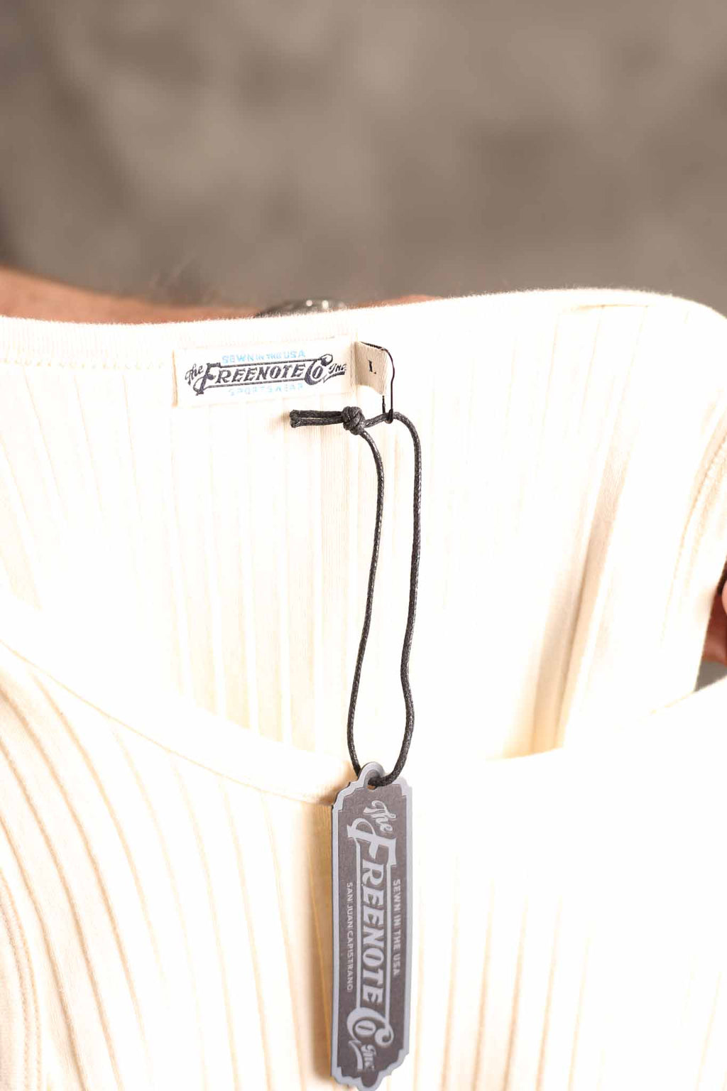 Freenote Cloth Two-Bit Tank Natural