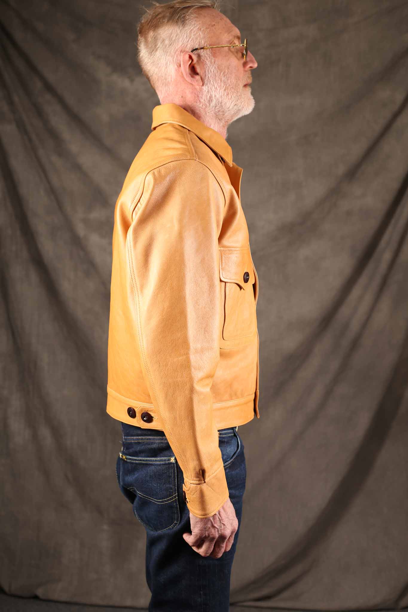 Freenote Grafton Jacket Tan Horsehide