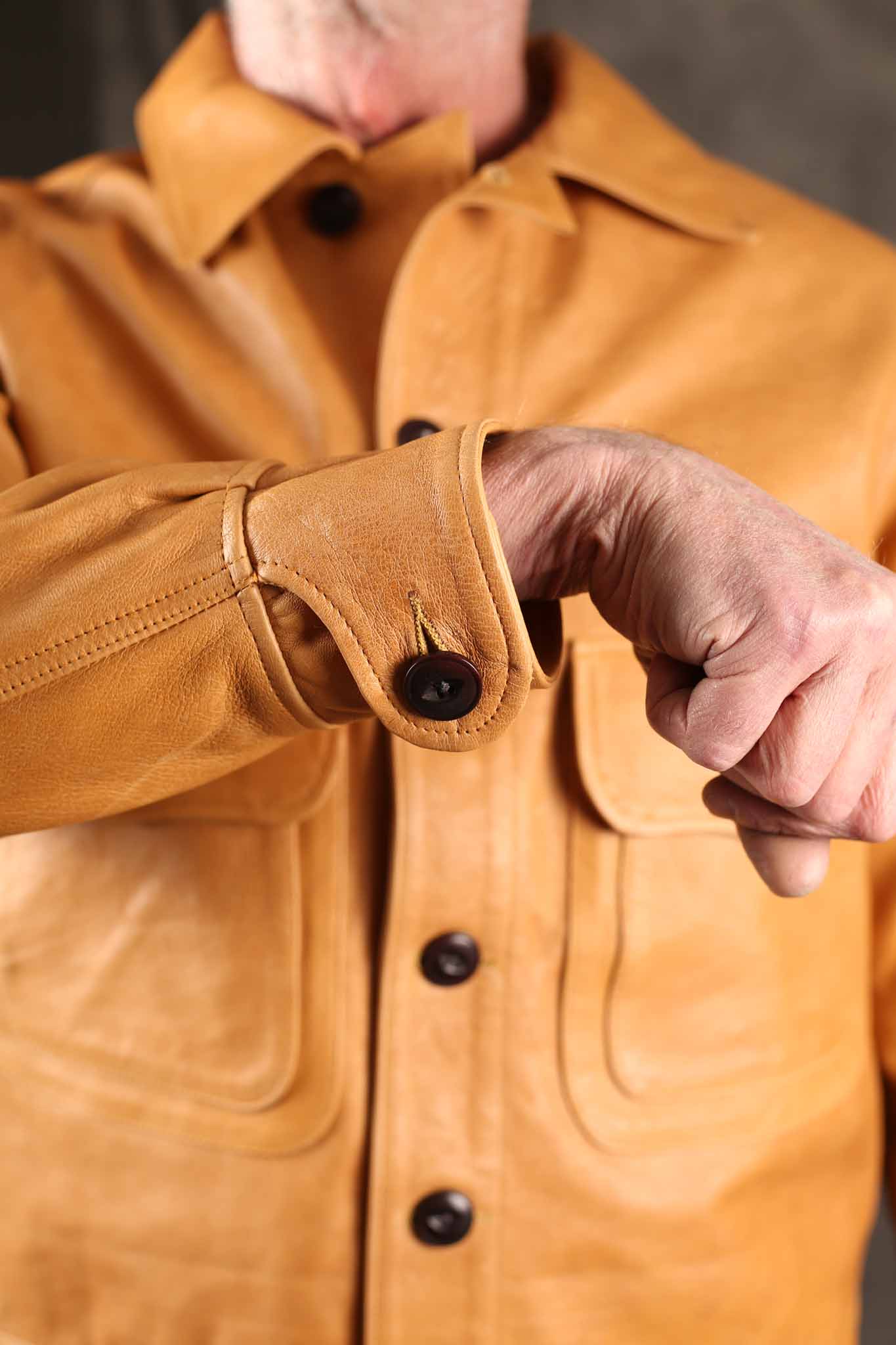 Freenote Grafton Jacket Tan Horsehide