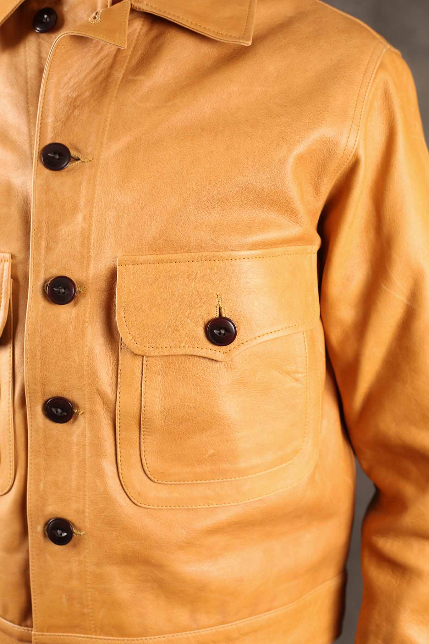 Freenote Grafton Jacket Tan Horsehide