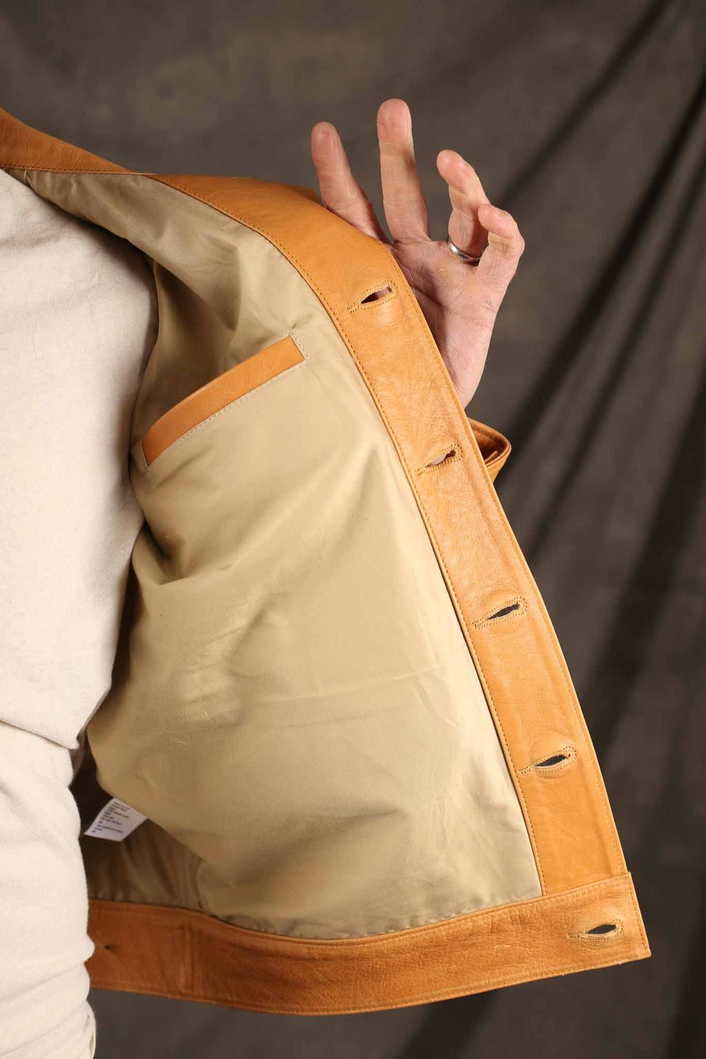 Freenote Grafton Jacket Tan Horsehide