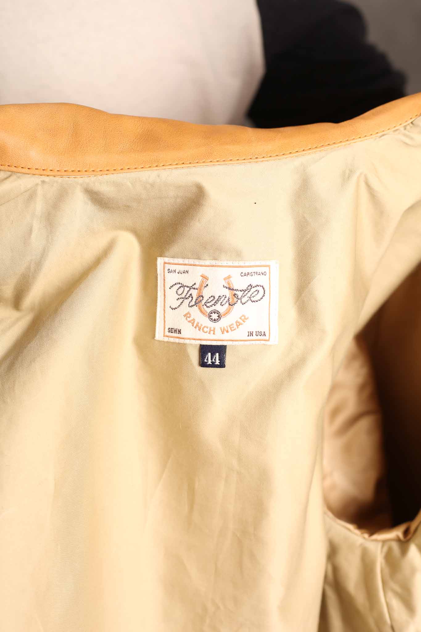 Freenote Grafton Jacket Tan Horsehide