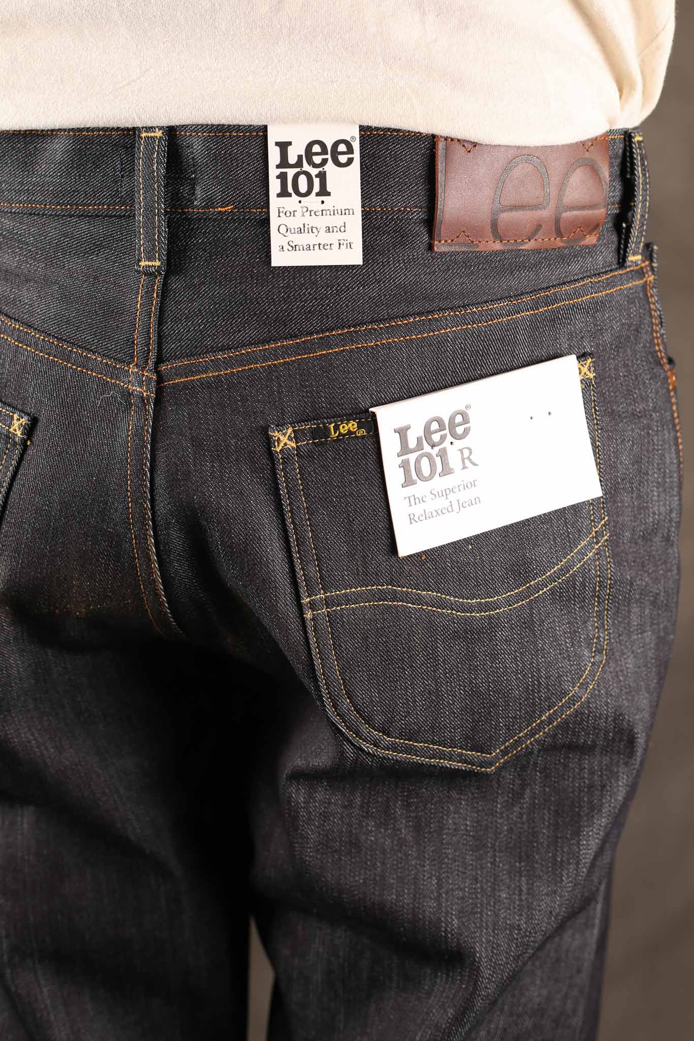 LEE 101 R - RELAXED - JAPANESE SELVEDGE DENIM - Made in Japan