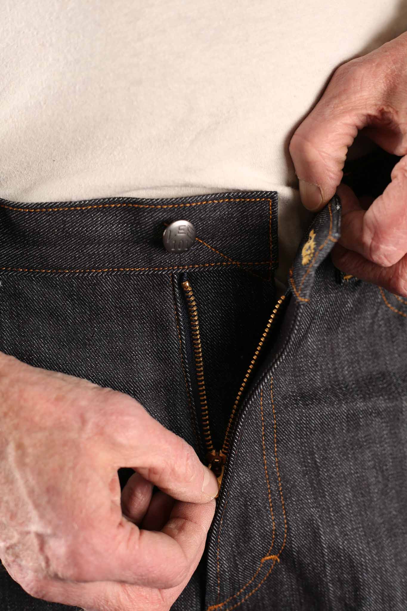 LEE 101 R - RELAXED - JAPANESE SELVEDGE DENIM - Made in Japan