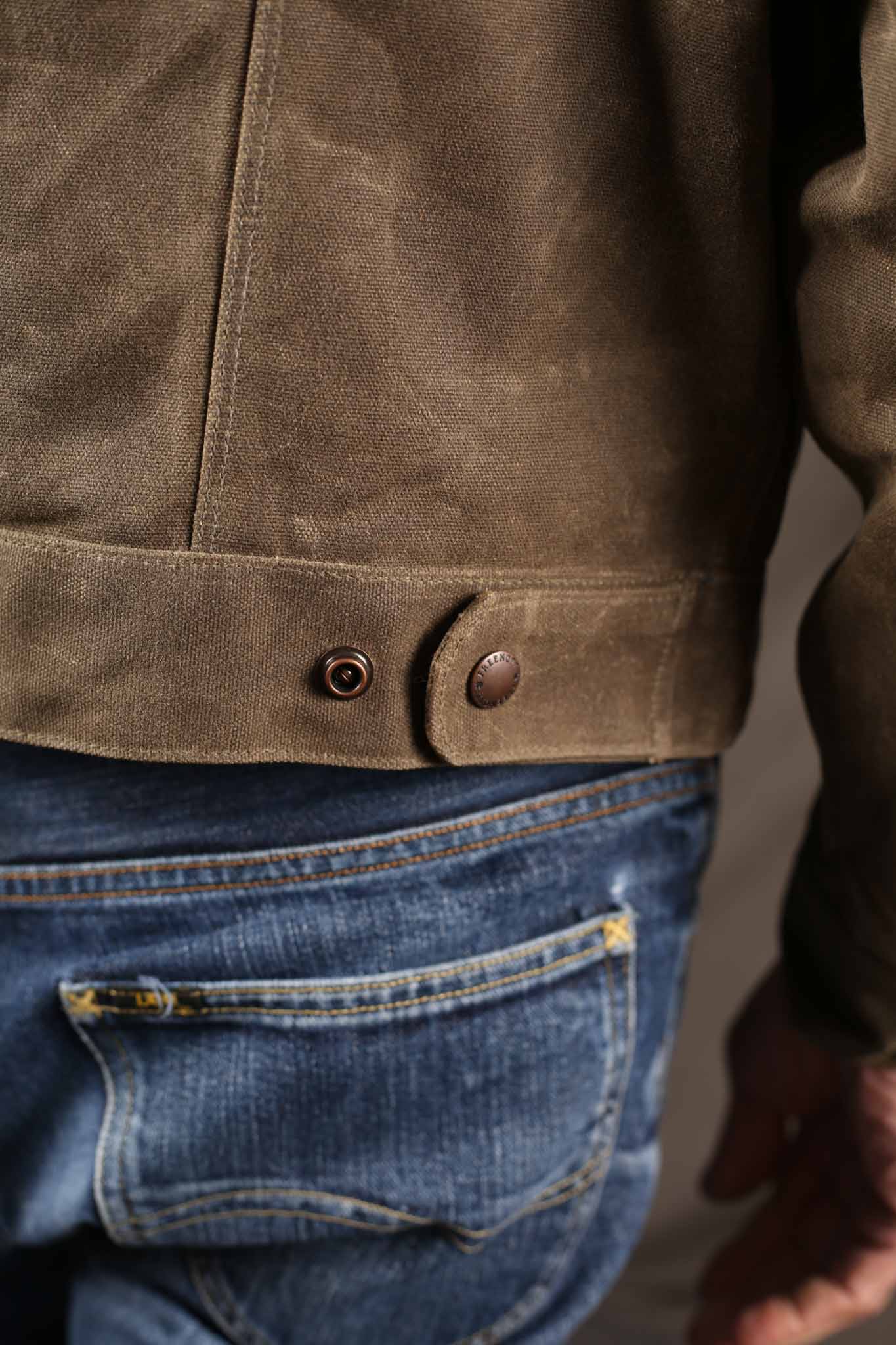 Freeenote Cloth Faro tobacco heavy waxed canvas Jacket
