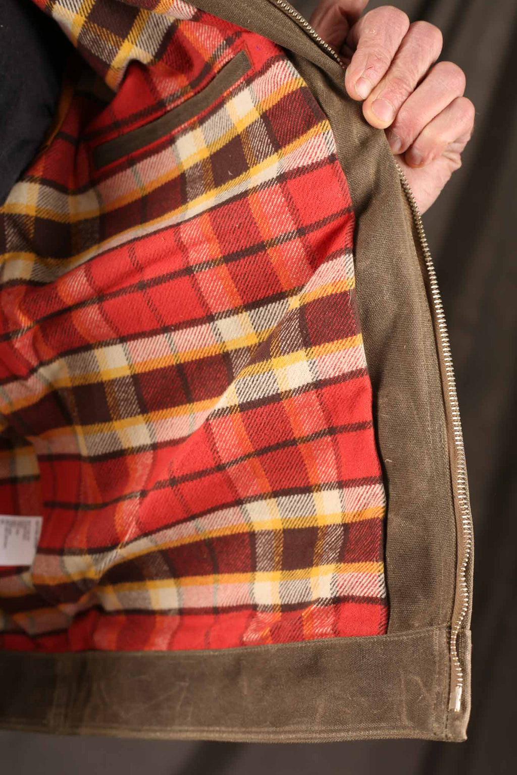 Freeenote Cloth Faro tobacco heavy waxed canvas Jacket