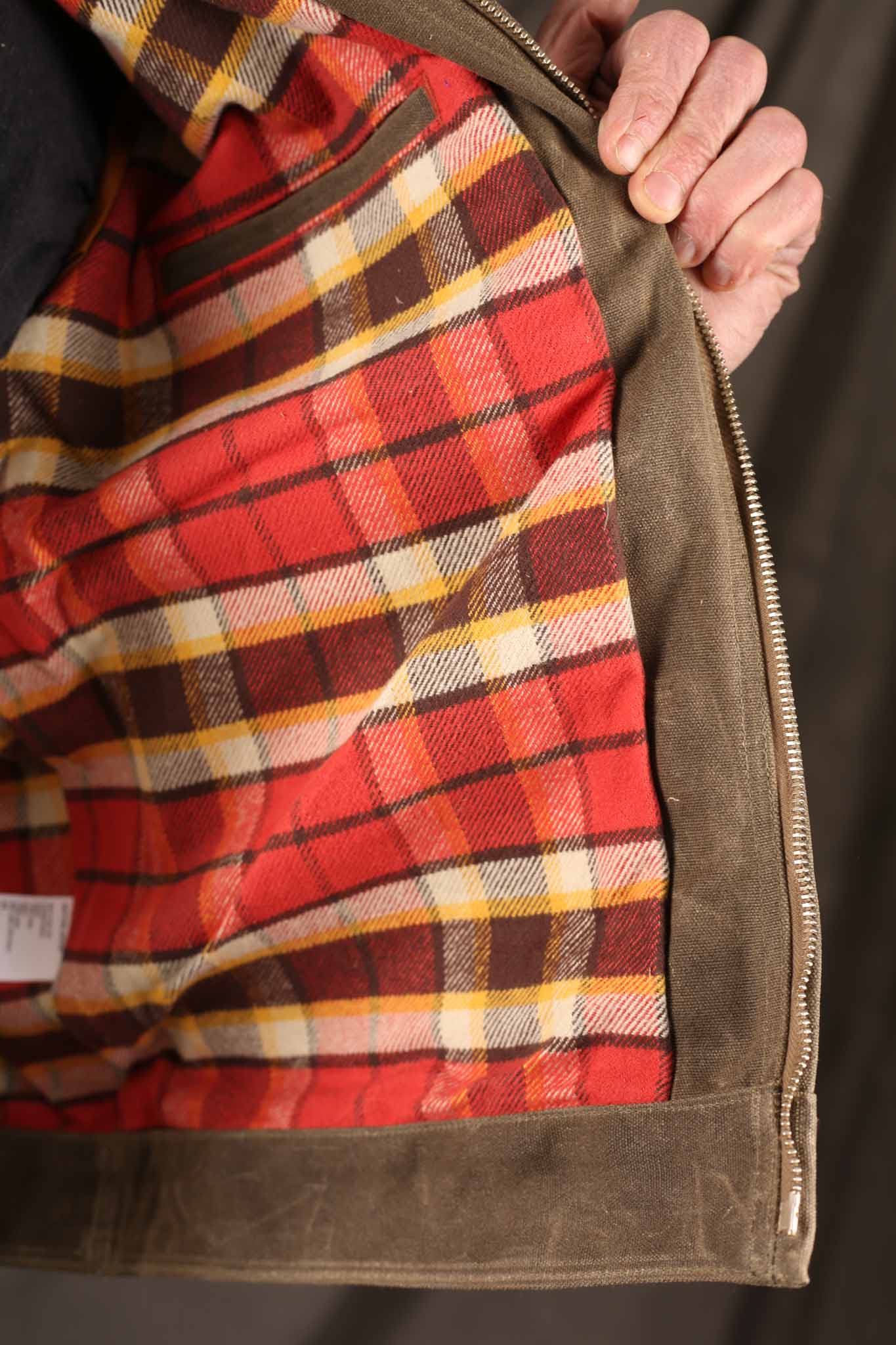 Freeenote Cloth Faro tobacco heavy waxed canvas Jacket
