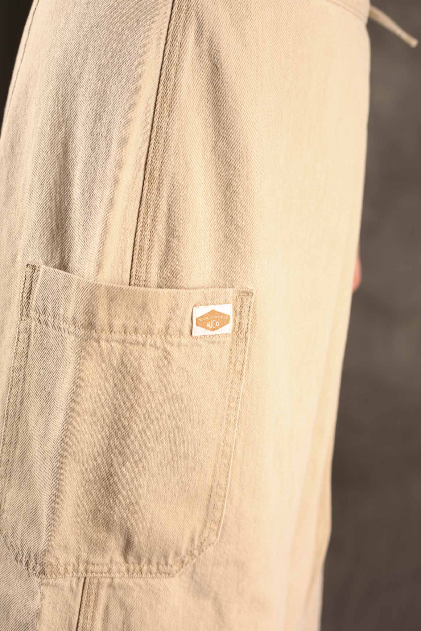 NUDIE JEANS - Womens Irma Skirt Denim - Pale Yellow