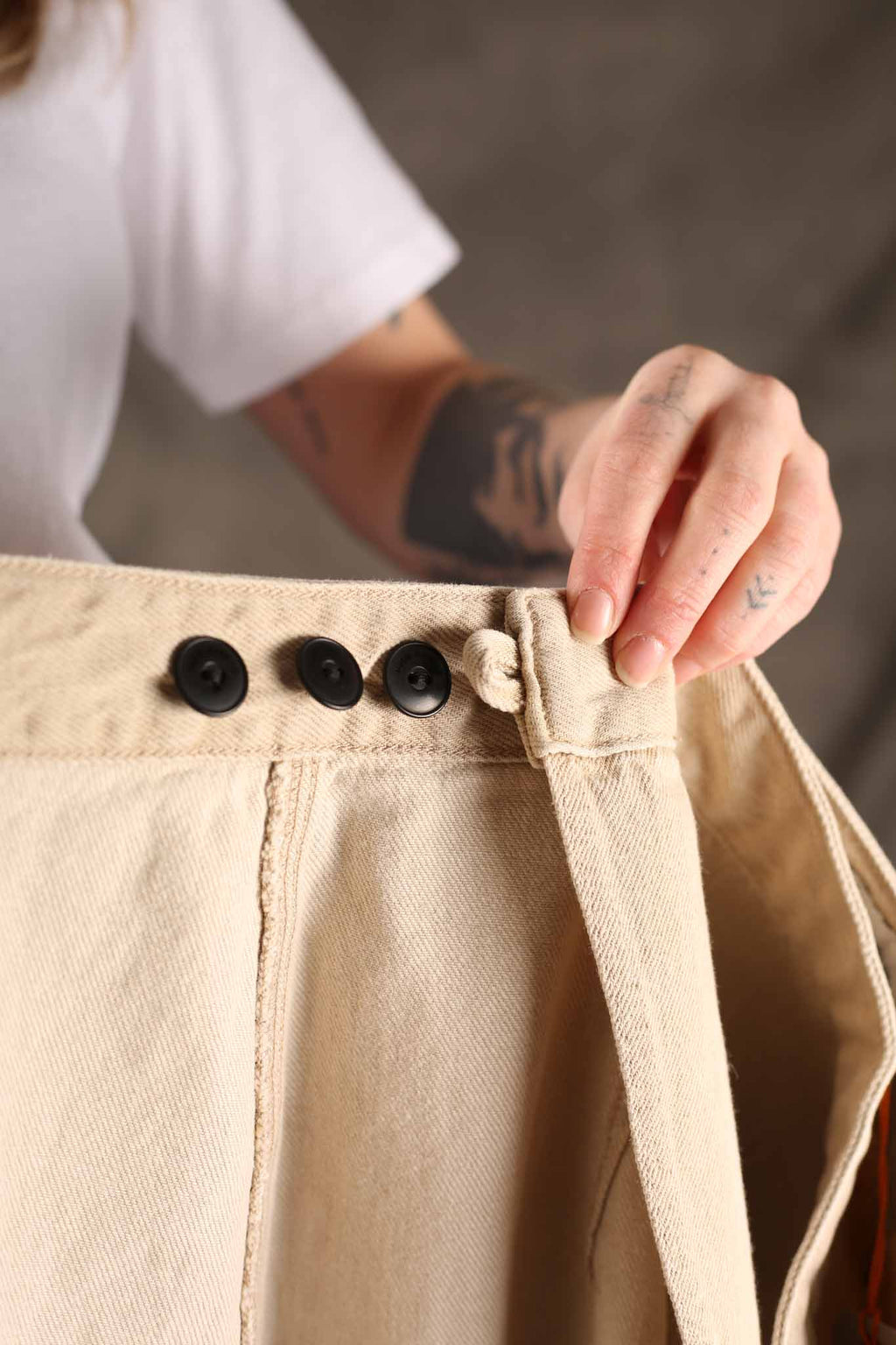 NUDIE JEANS - Womens Irma Skirt Denim - Pale Yellow