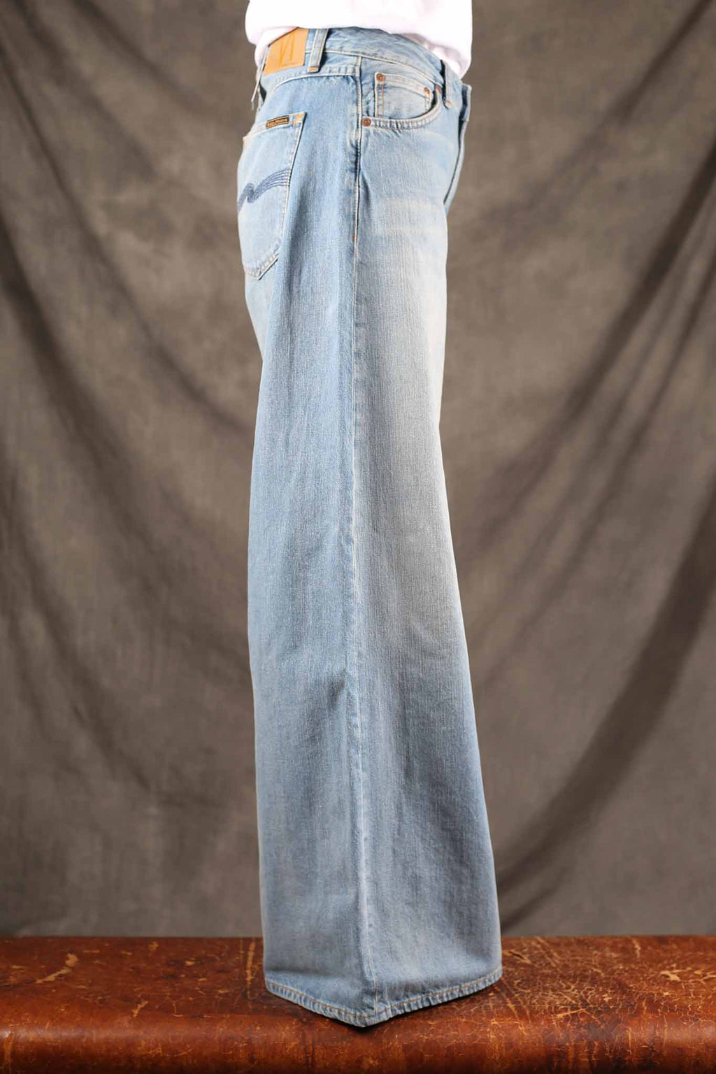 NUDIE JEANS - Womens Sonic Sue Blue Wave