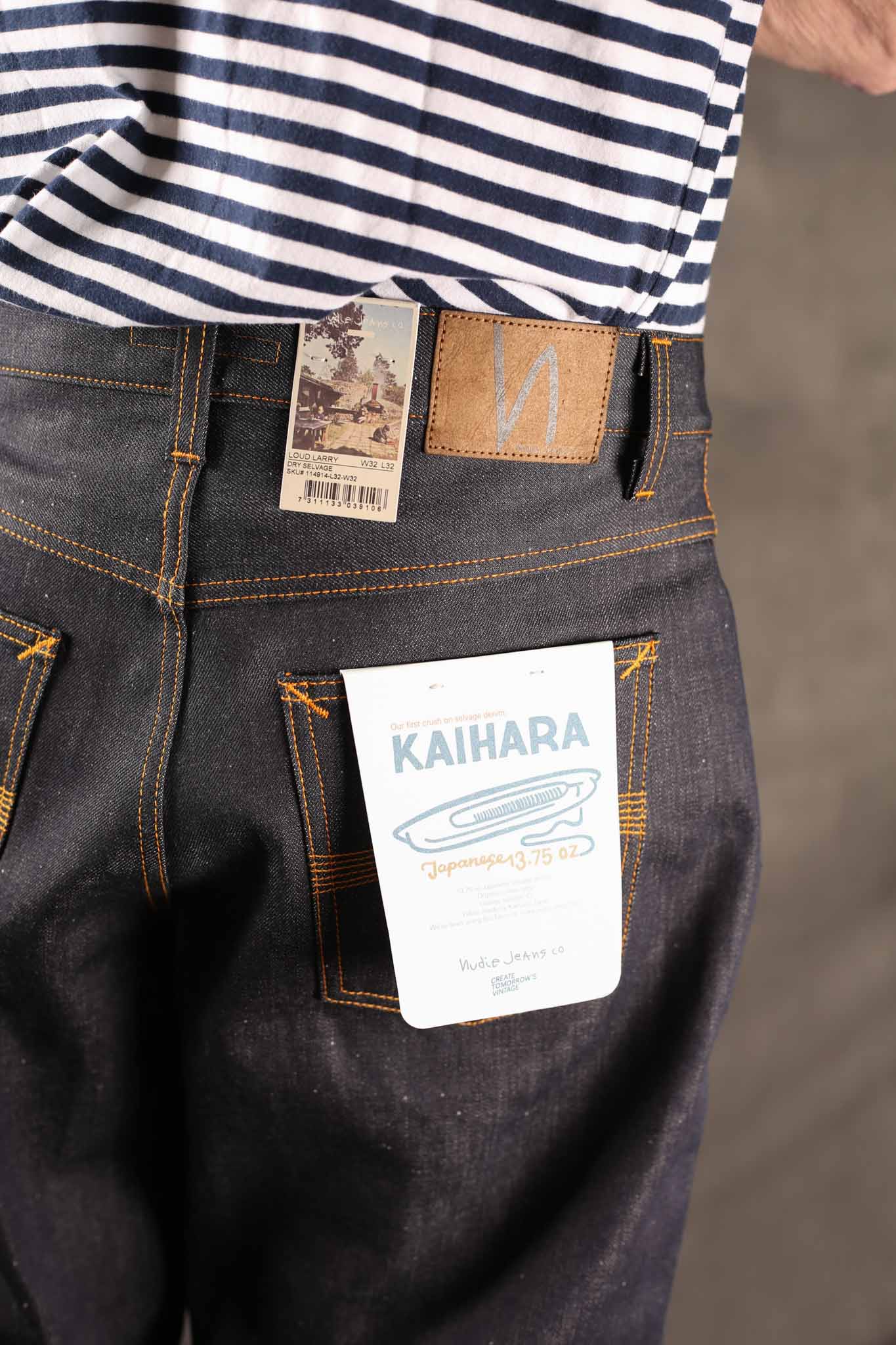 NUDIE JEANS - Loud Larry Dry Selvage