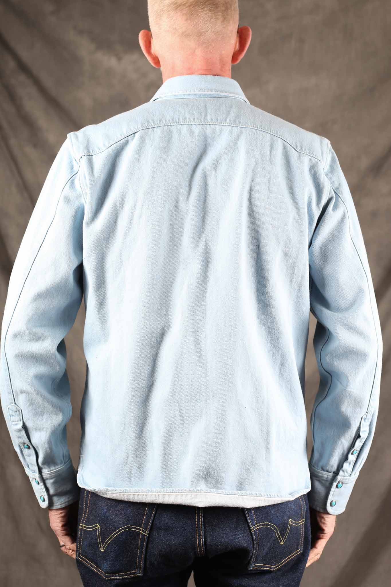 Freenote Cloth Modern Western Bleached Denim