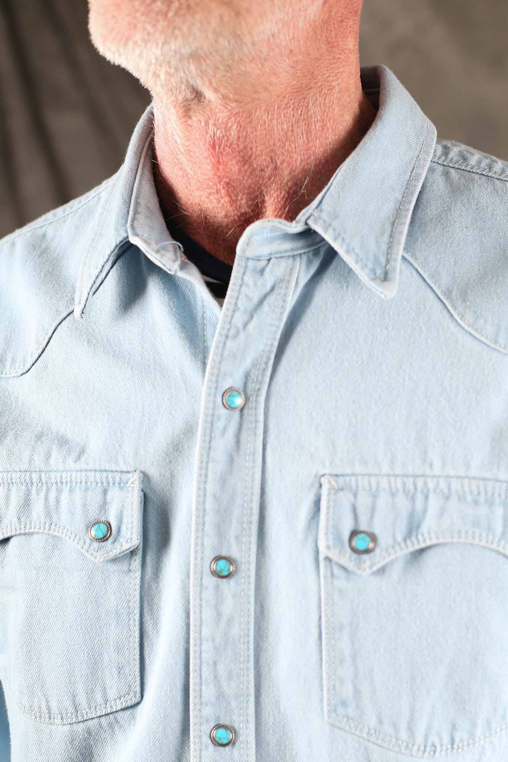 Freenote Cloth Modern Western Bleached Denim