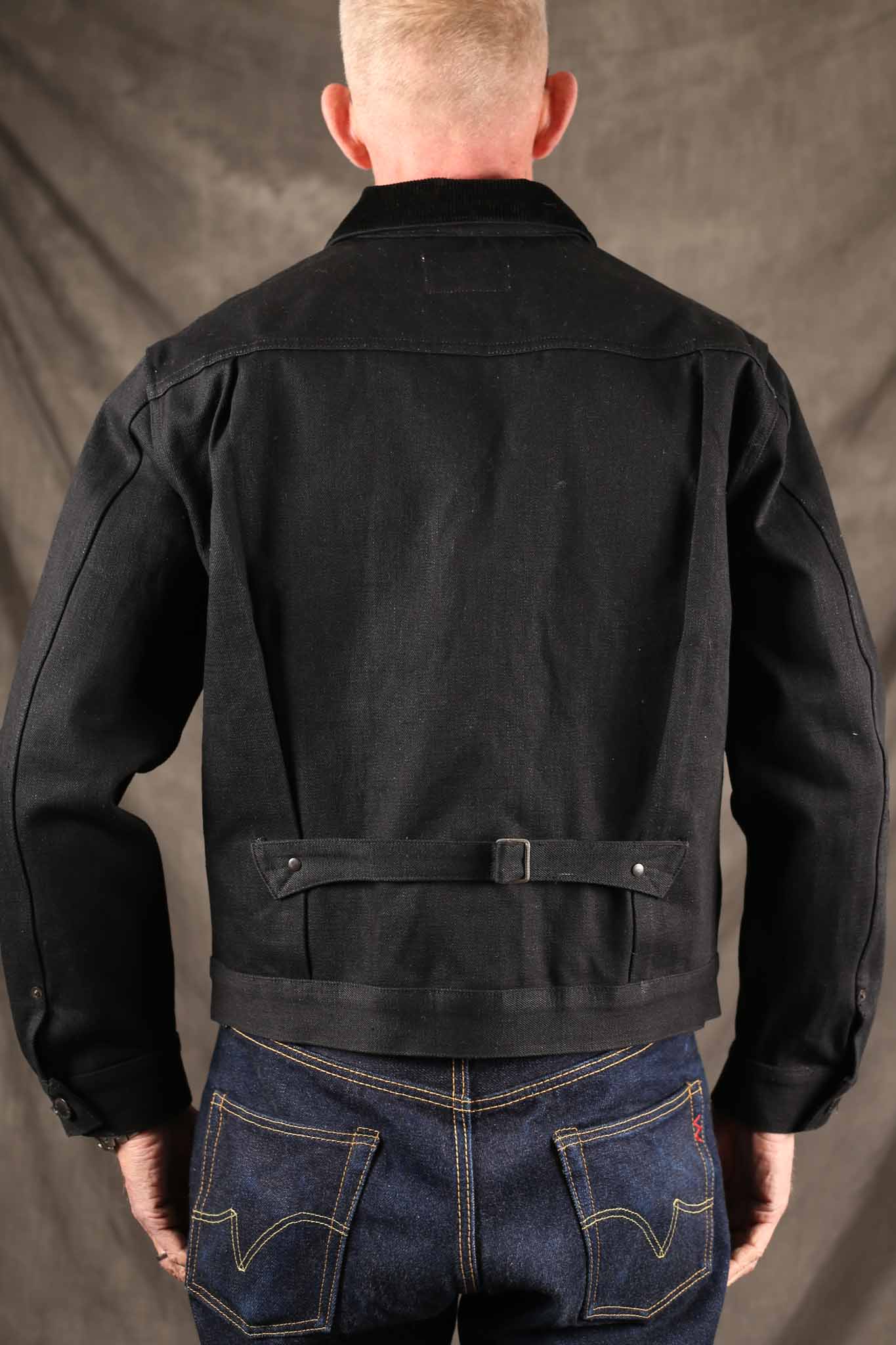 Freenote Cloth RJ-3 17 Ounce Black Denim