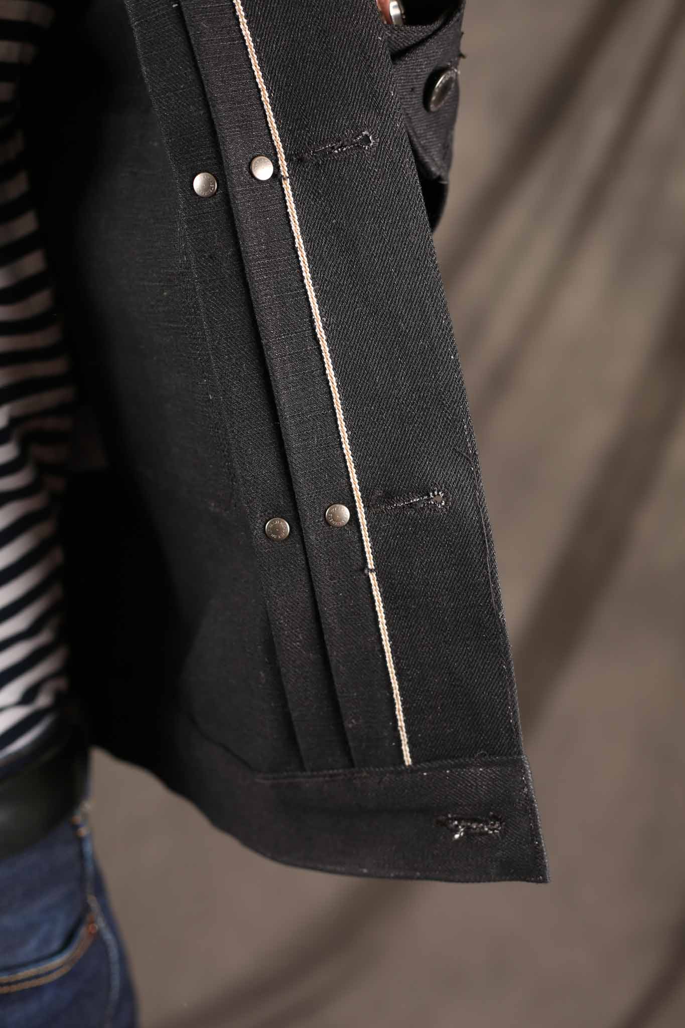 Freenote Cloth RJ-3 17 Ounce Black Denim