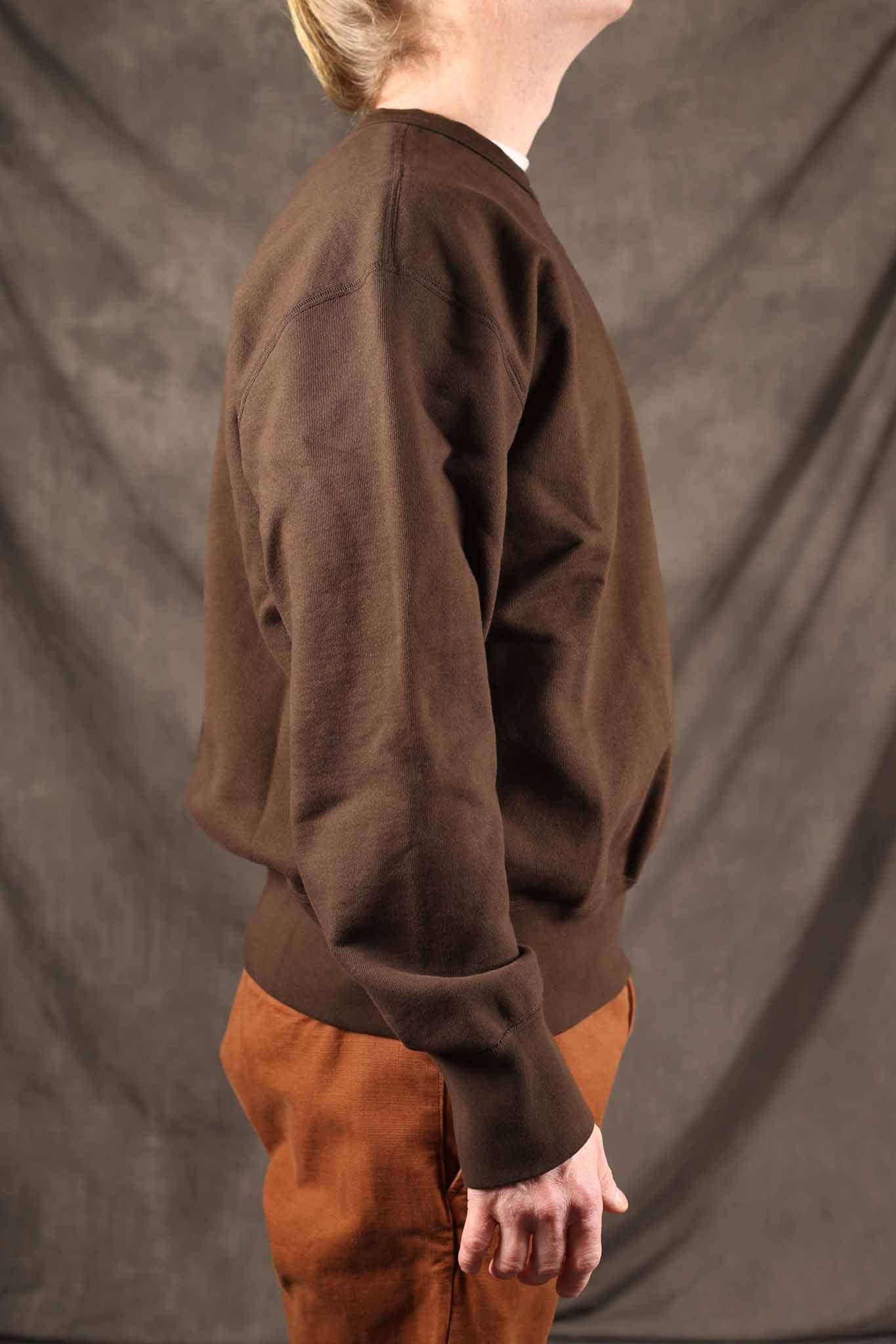 Freenote Cloth DECK SWEATSHIRT CHOCOLATE