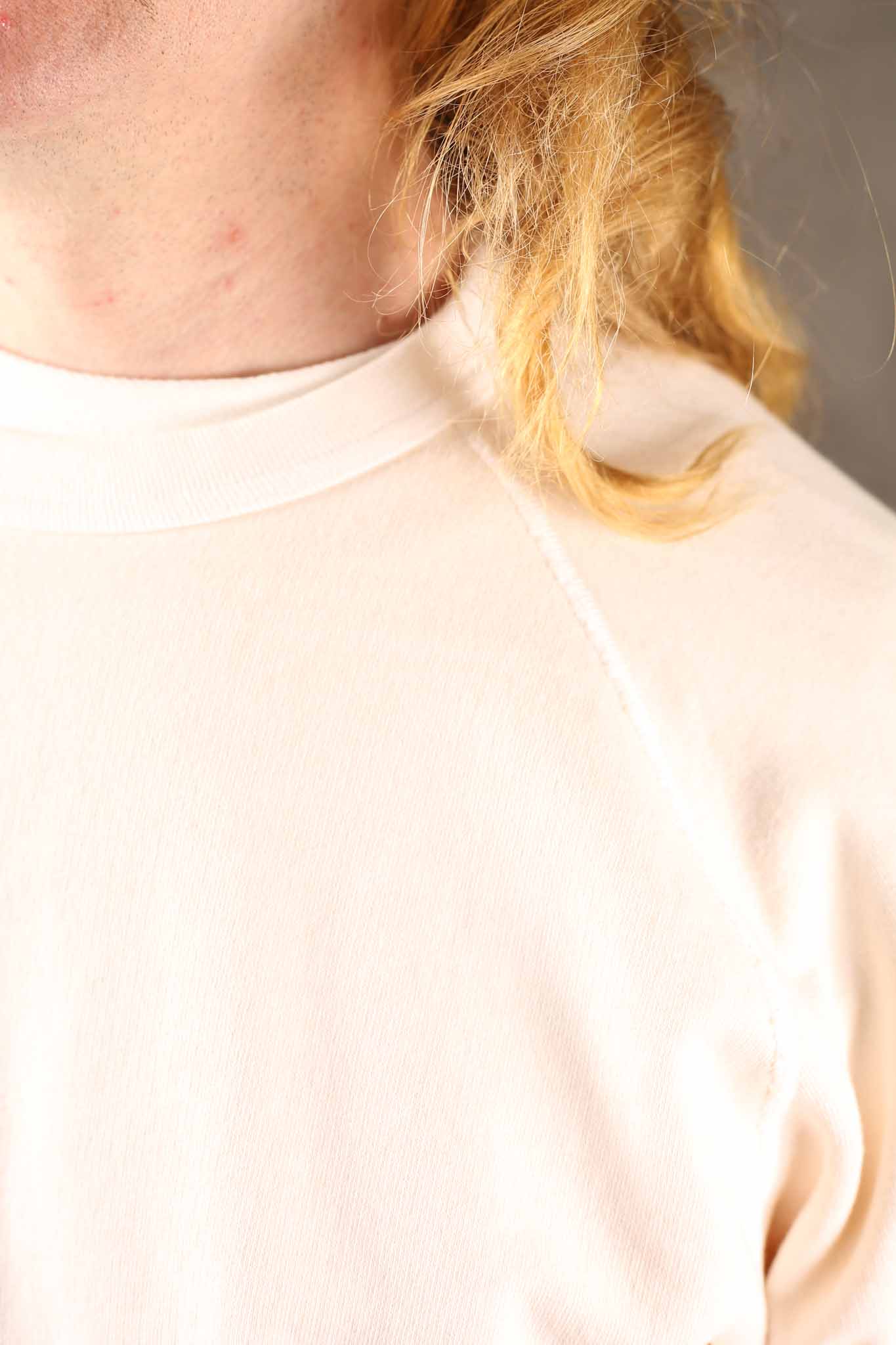 GOOD ON - Raglan Crew Sweat - NATURAL WHITE