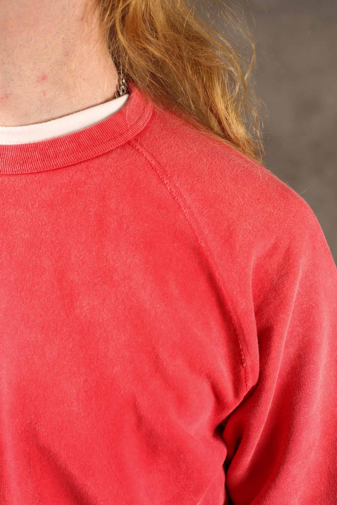 GOOD ON - Raglan Crew Sweat - RED