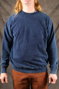 GOOD ON - Raglan Crew Sweat - Indigo Shave