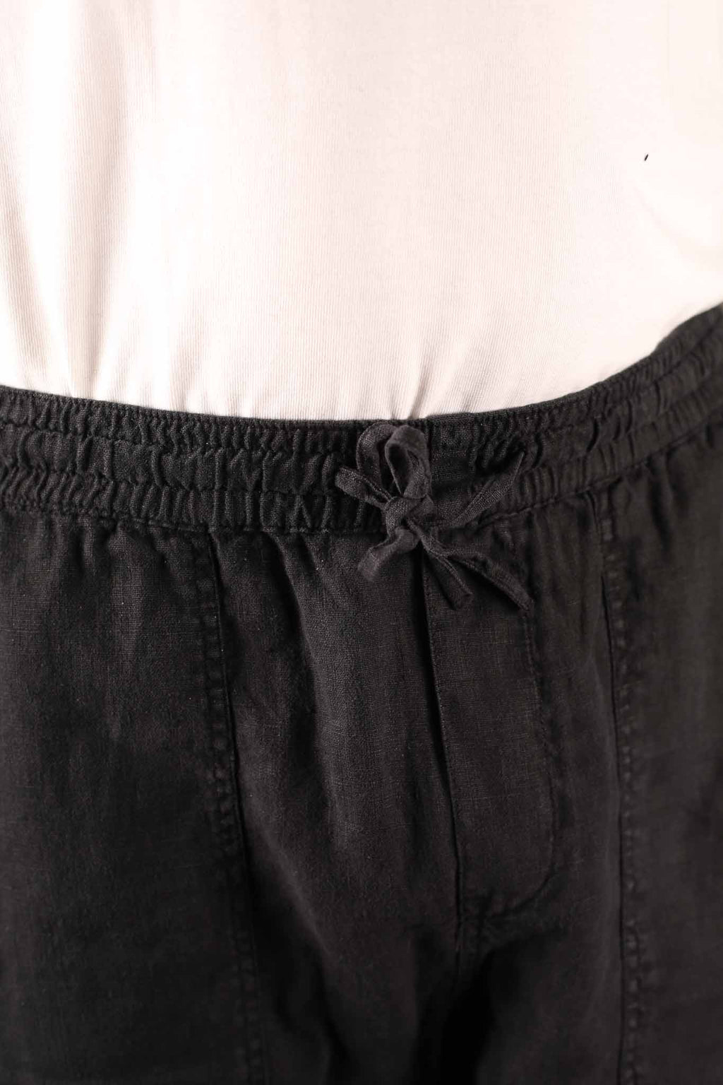 Merz b. Schwanen Linen Pants Black