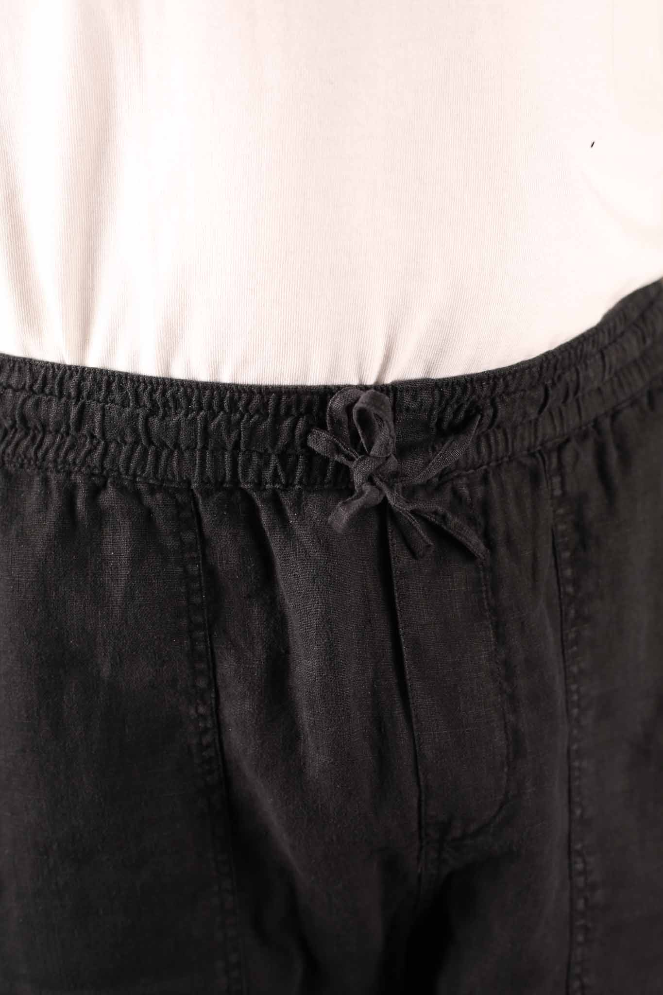 Merz b. Schwanen Linen Pants Black