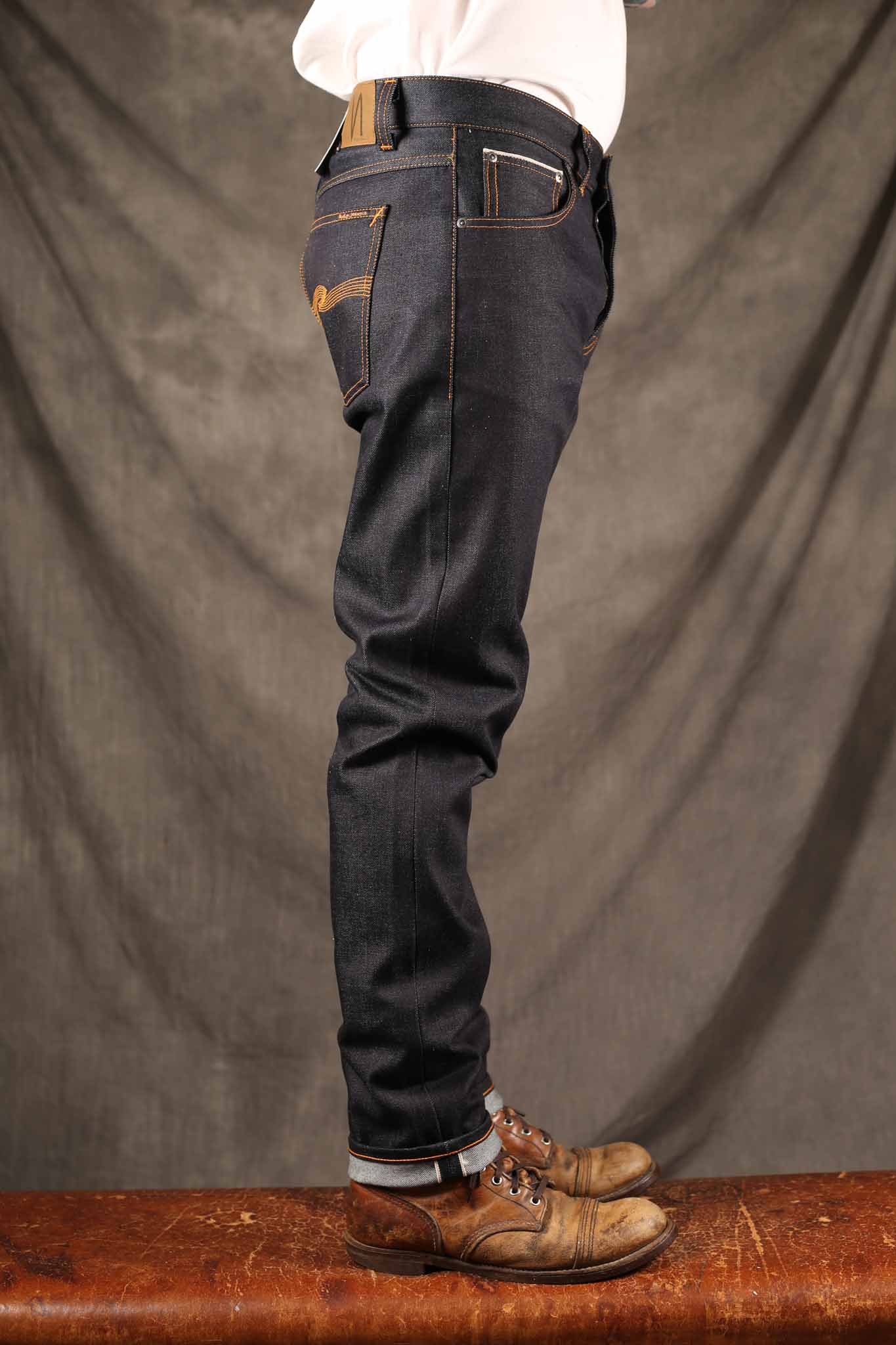 Nudie Jeans 13.75oz Solid Ollie Dry Selvage