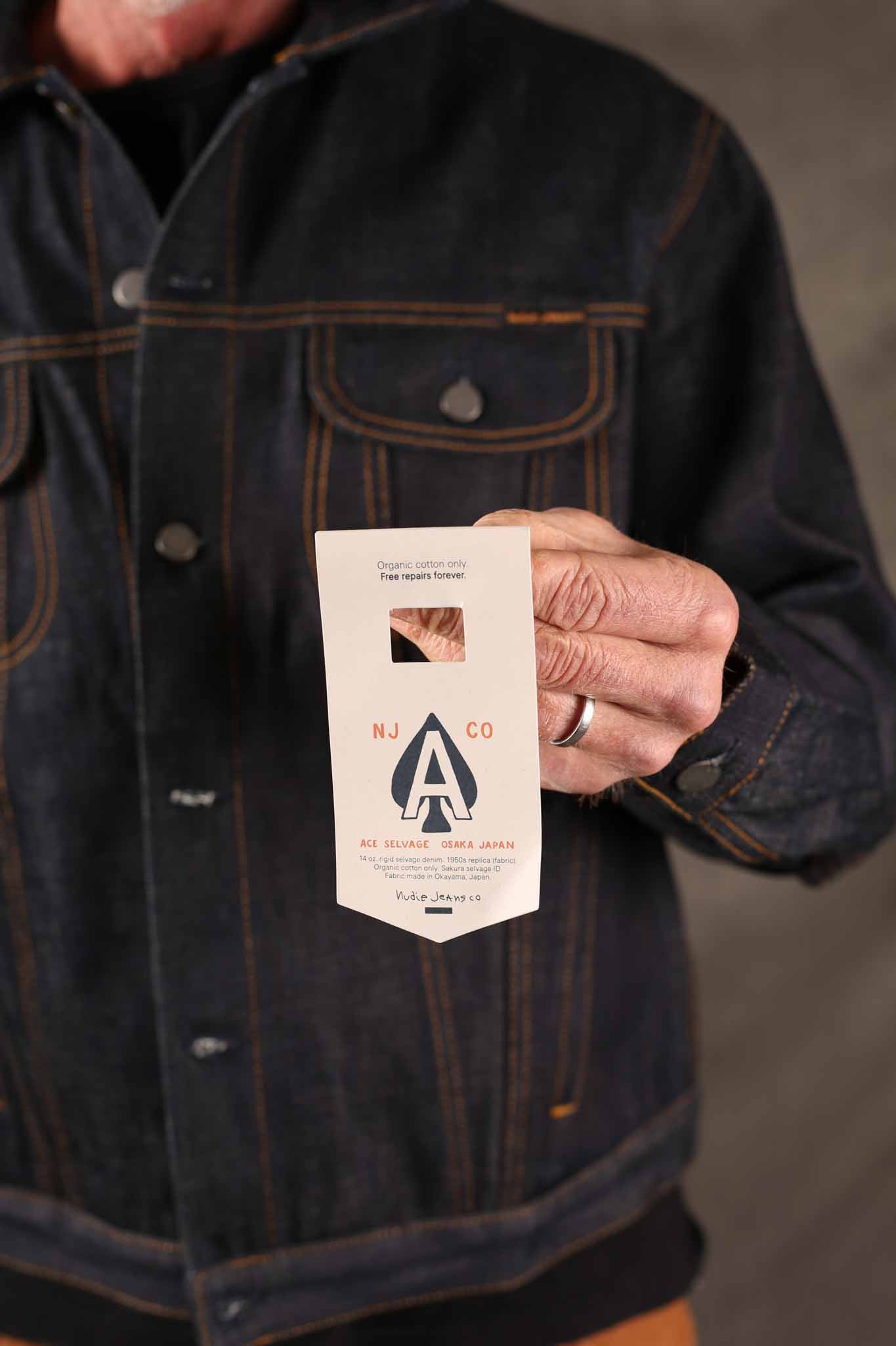 Nudie Jeans Danny Ace Selvage Denim Jacket