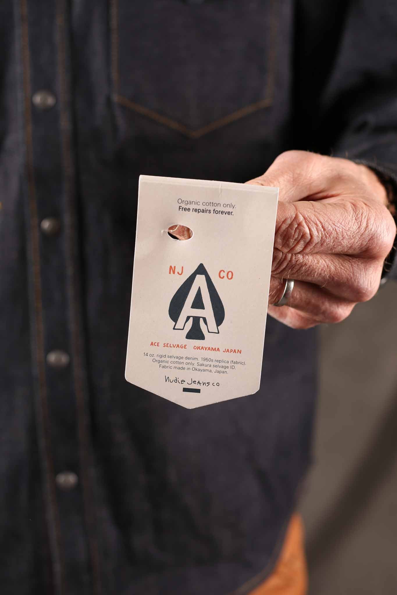 Nudie Jeans George Ace Selvage Denim Shirt