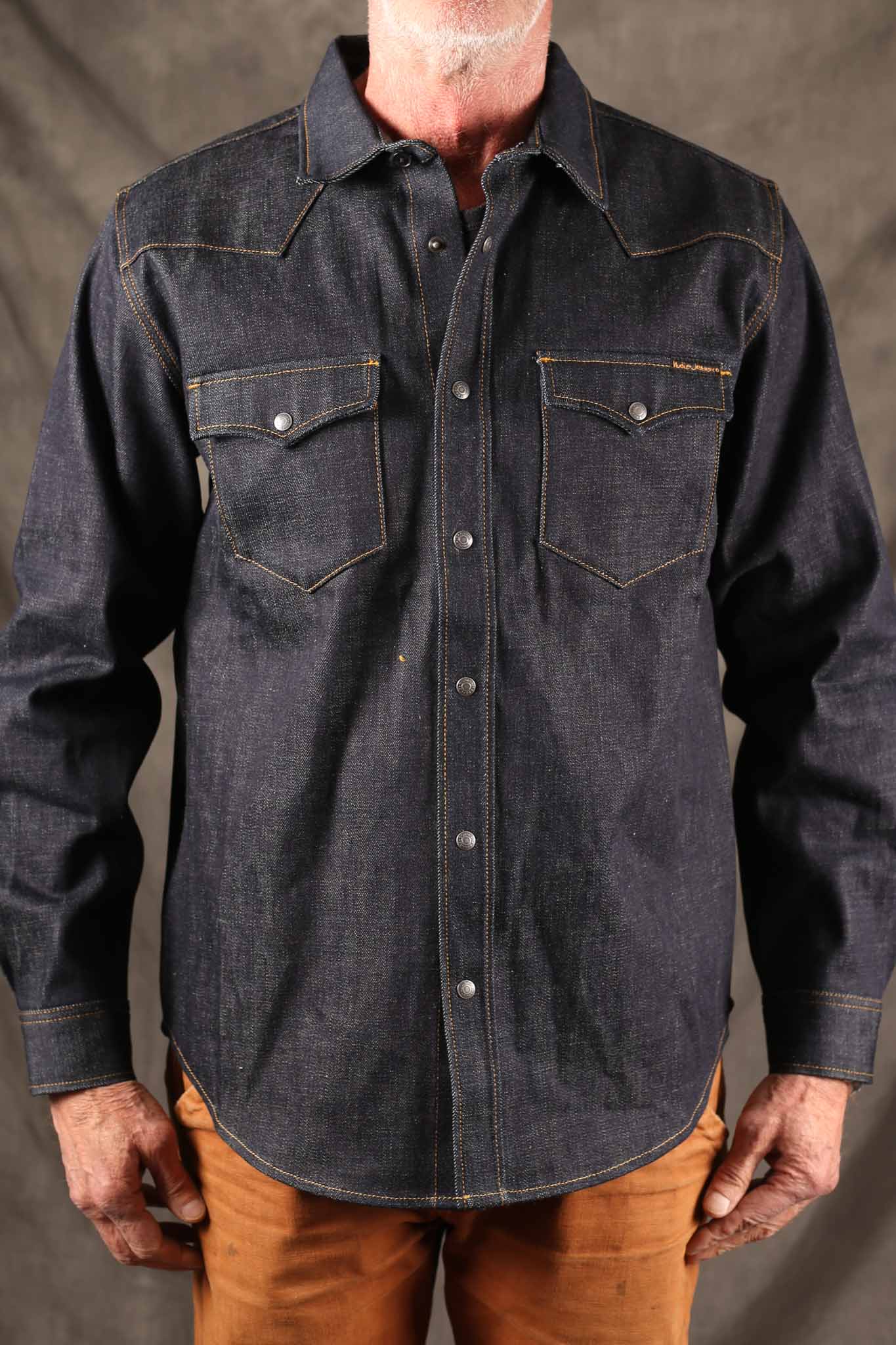 Nudie Jeans George Ace Selvage Denim Shirt