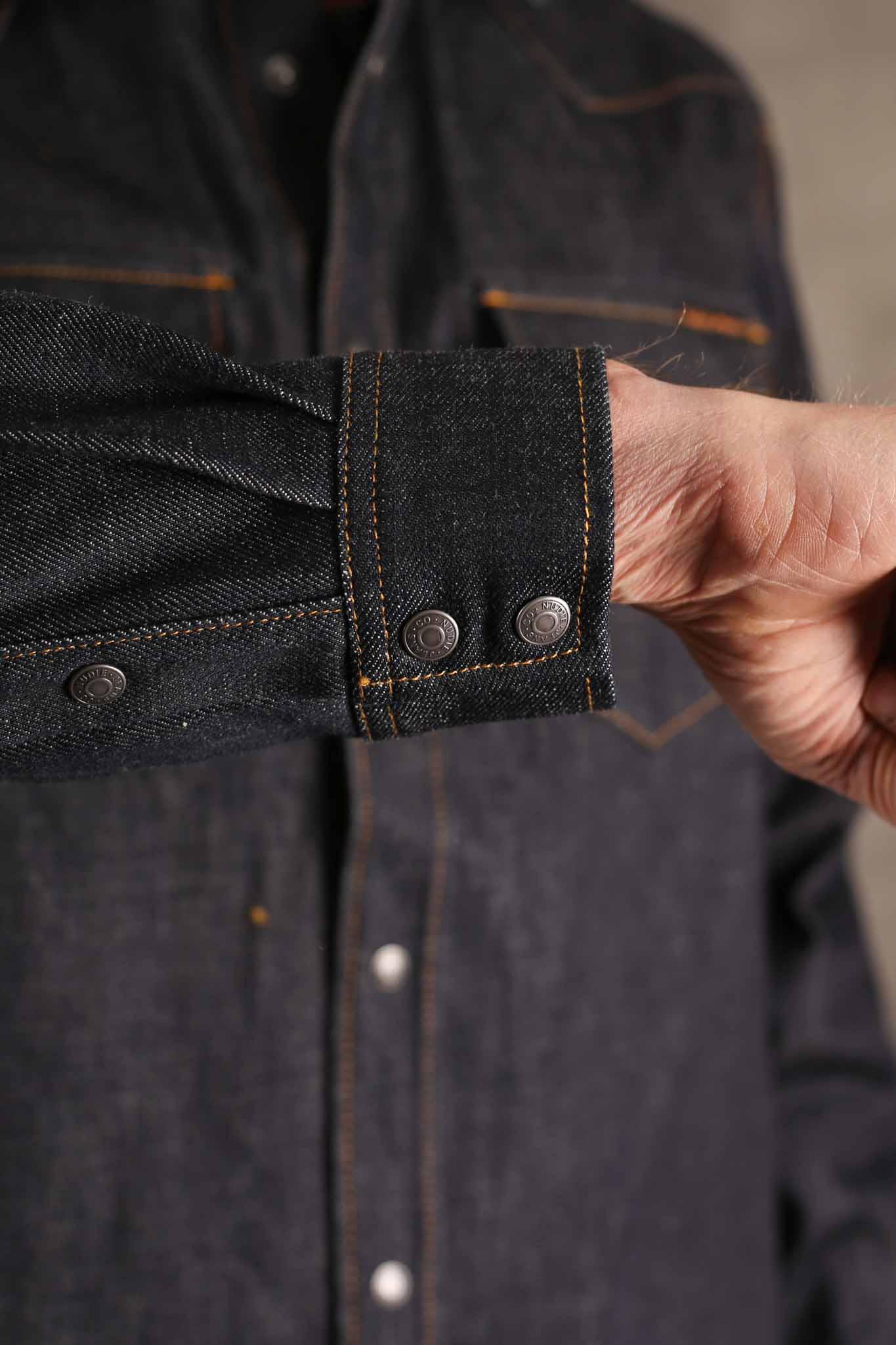 Nudie Jeans George Ace Selvage Denim Shirt