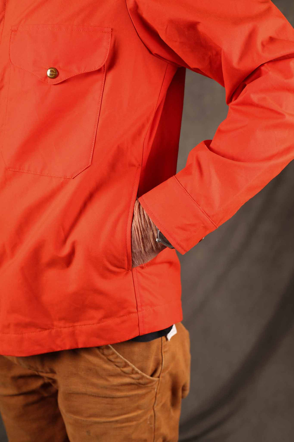 MANIFATTURA CECCARELLI - Heavy Shirt 7073-DW Orange