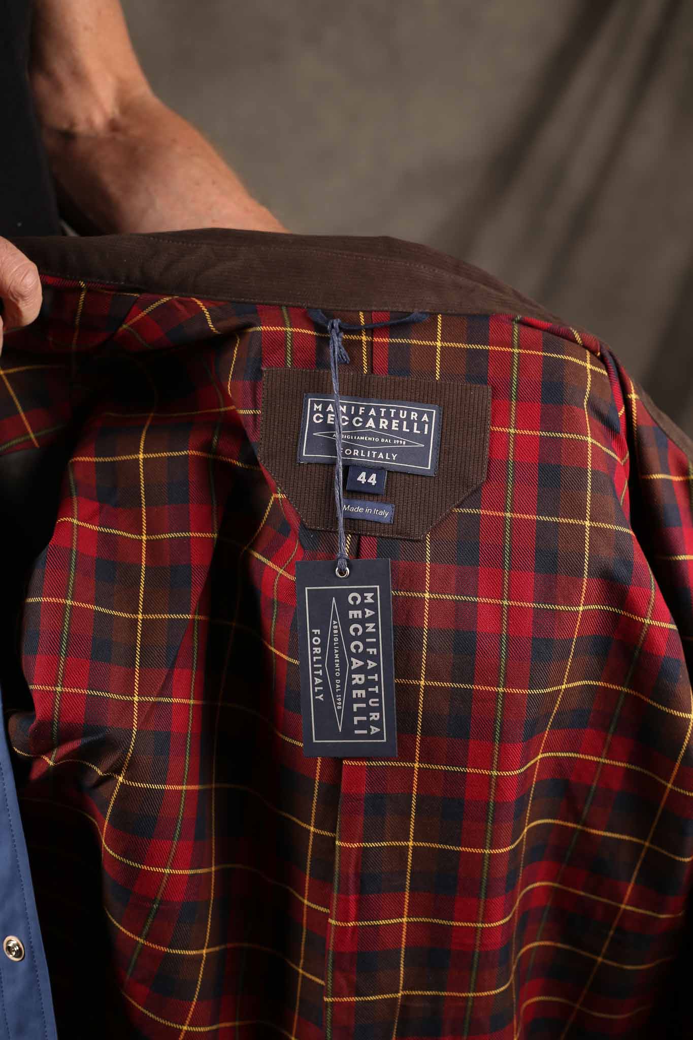 MANIFATTURA CECCARELLI - Heavy Shirt 7073-DW Cobalt