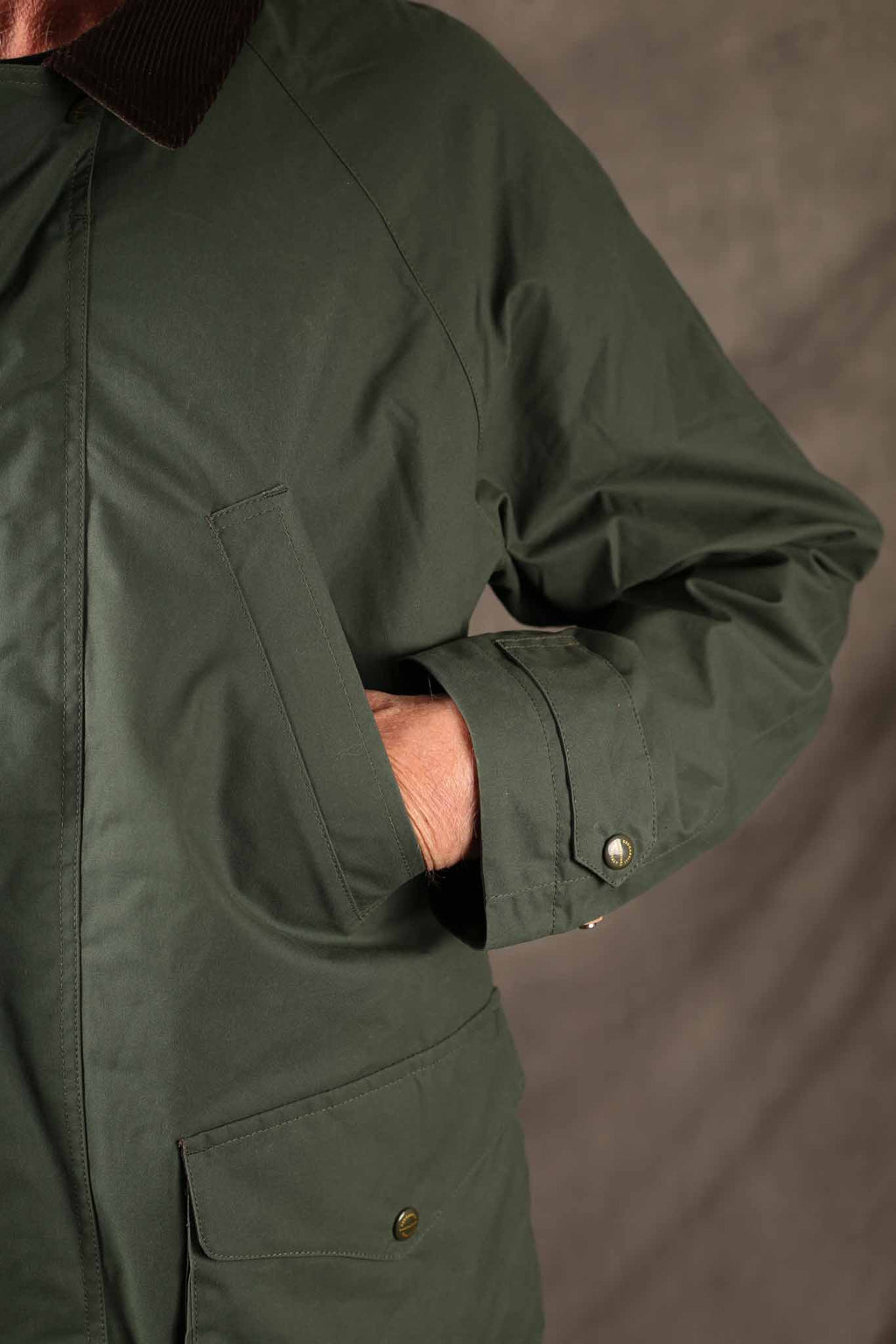 MANIFATTURA CECCARELLI -   Rain Caban 7071-DW - Dark Green