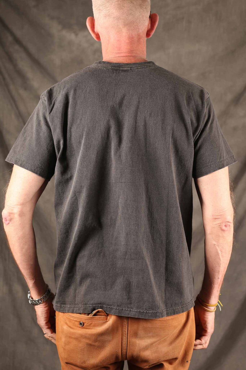 Good On 5.5oz Jersey Tubular Tee Washed Black