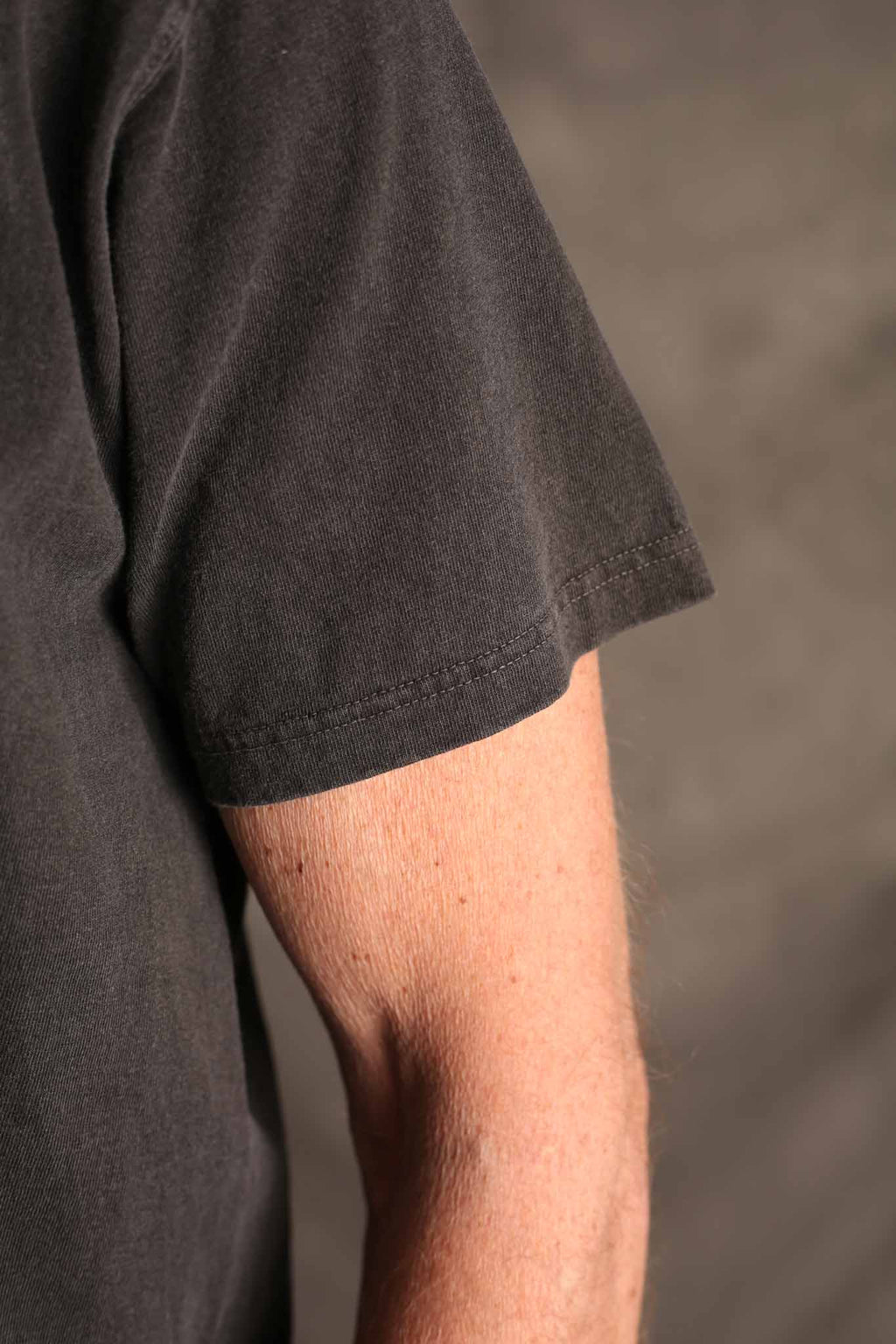 Good On 5.5oz Jersey Tubular Tee Washed Black