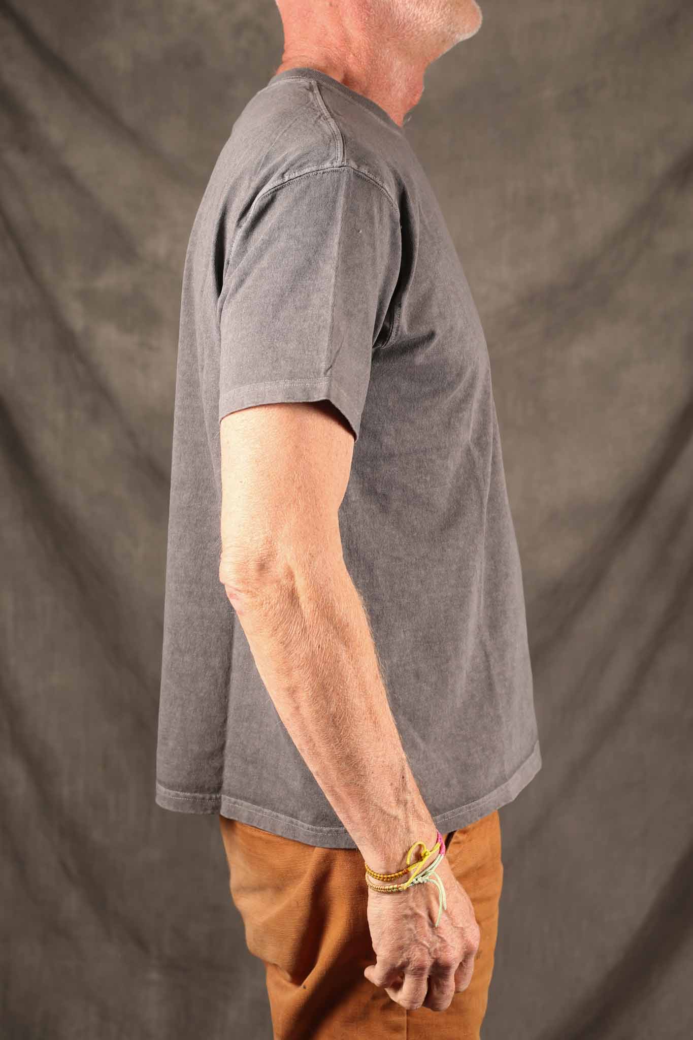 Good On 5.5oz Jersey Tubular Tee Washed Gray